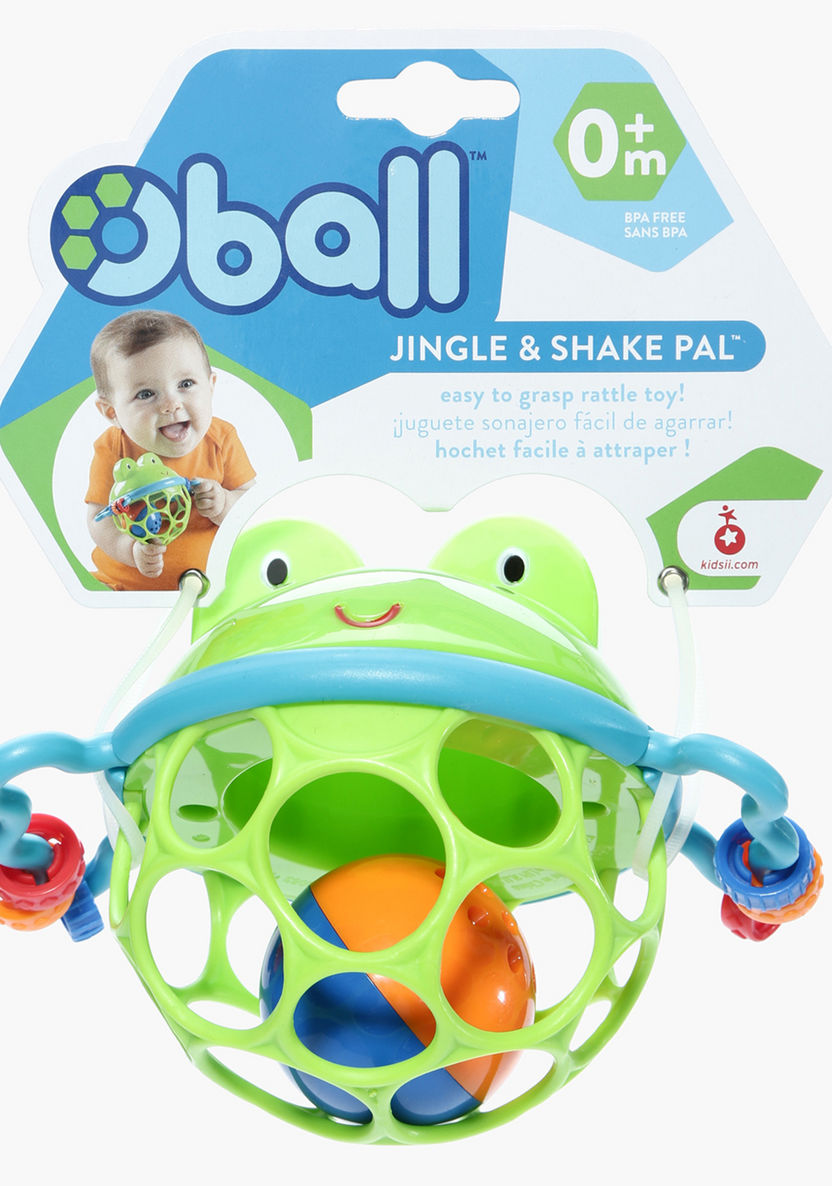 Bright Starts Oball Jingle Rattle Toy-Baby and Preschool-image-2
