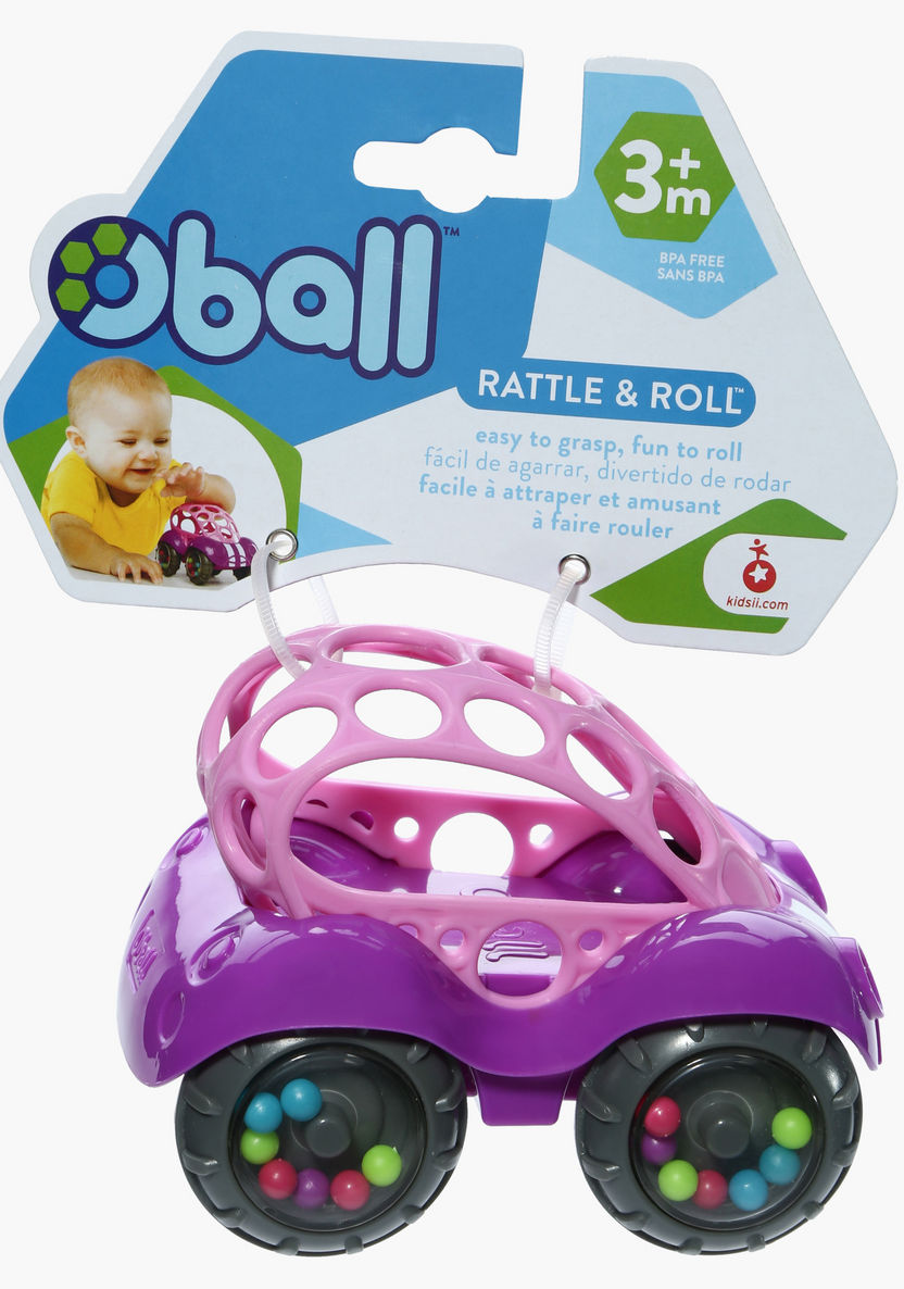 Bright Starts Oball Rattle and Roll Car-Baby and Preschool-image-3