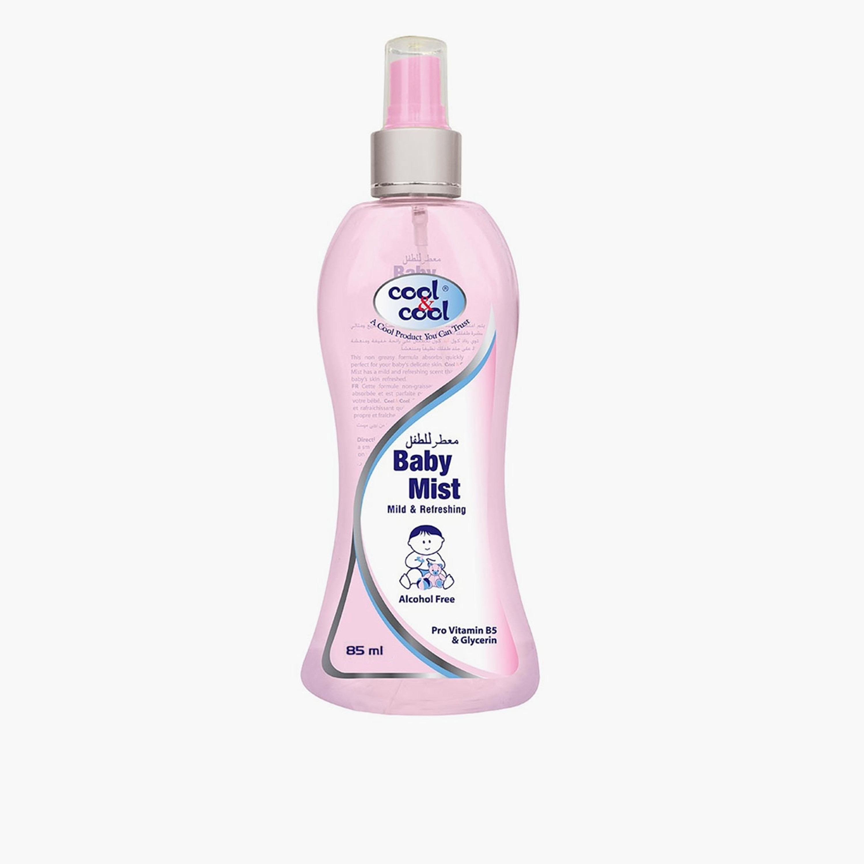 Cool & Cool Baby Mist Mild and Refreshing Cologne - 85 ml-baby-bathandcare-hairbodyskincare-image-1