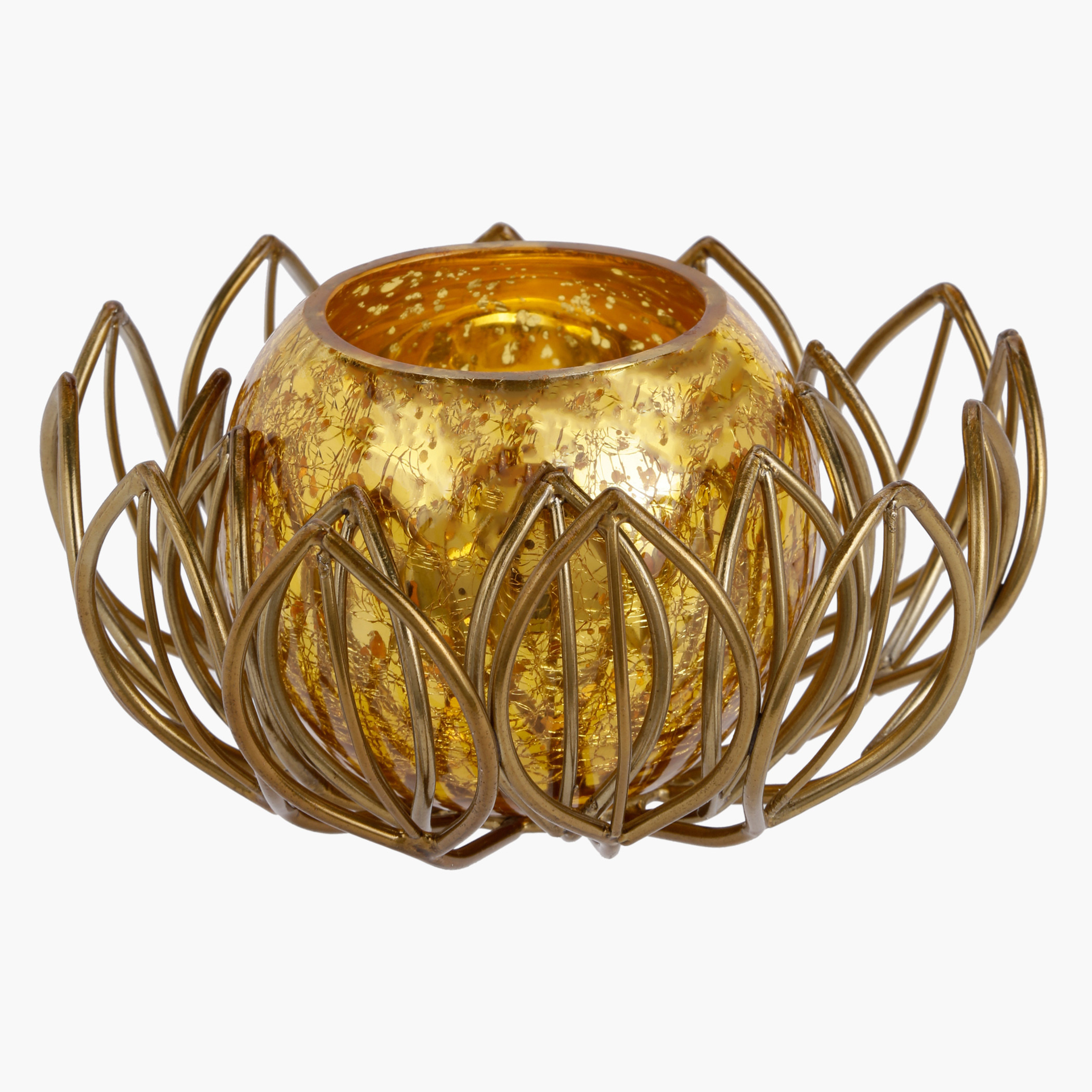 Elite d' Art Crackle Tealight Votive-household-decor-candleholdersandlanterns-image-2