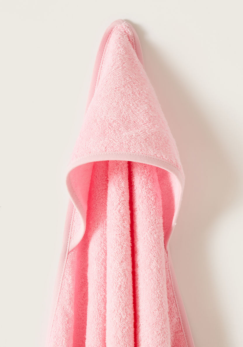 Giggles Plush Hooded Towel - 75x75 cms-Towels and Flannels-image-1