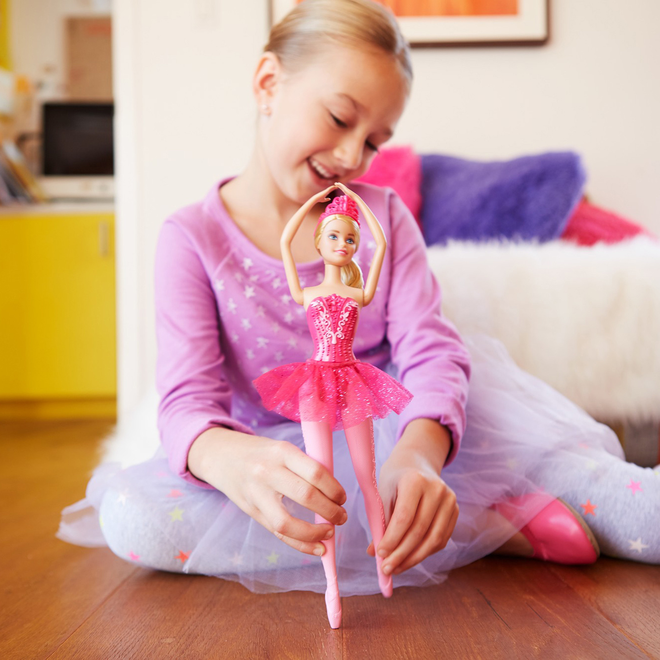 دمية راقصة باليه من باربي.-toys-dollsandplaysets-dolls-image-3