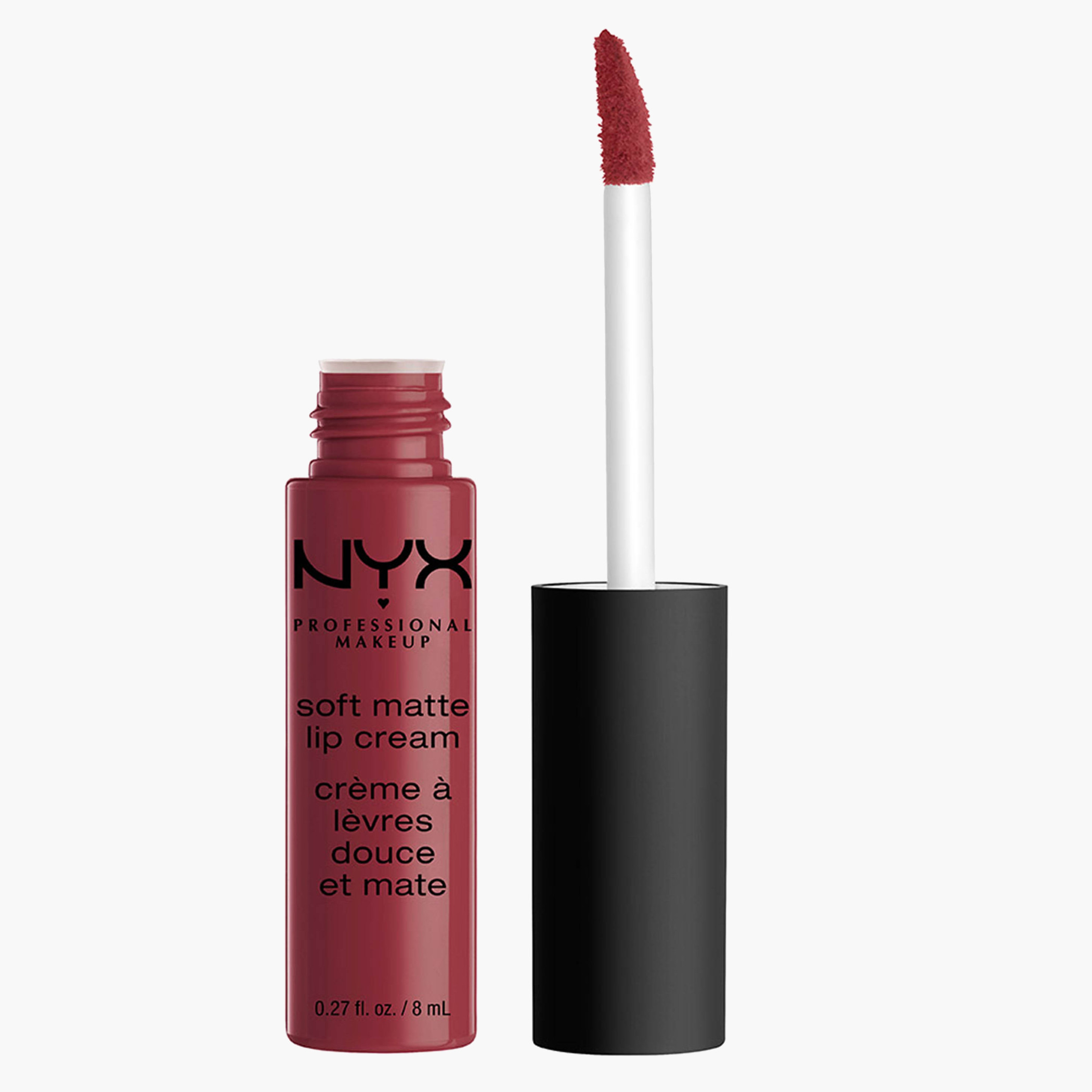 كريم شفاه مطفي ناعم من إن واي إكس بروفيشنال ميكب - 8 مل-beautyandpersonalcare-makeup-lips-liquidlipsticks-image-1