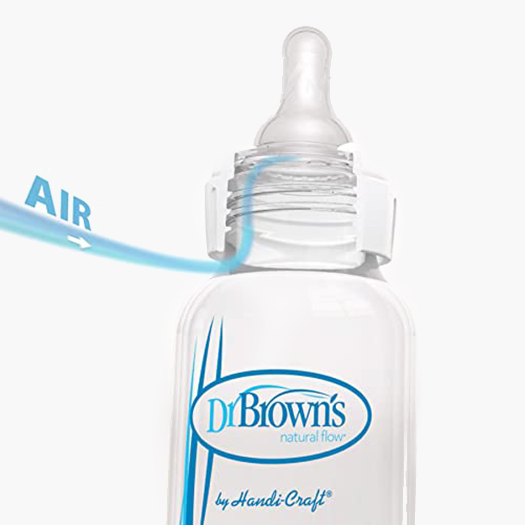 Dr. Brown's Anti-Colic Feeding Bottle - 120 ml-baby-feeding-feedingbottles-bottlesandteats-image-2