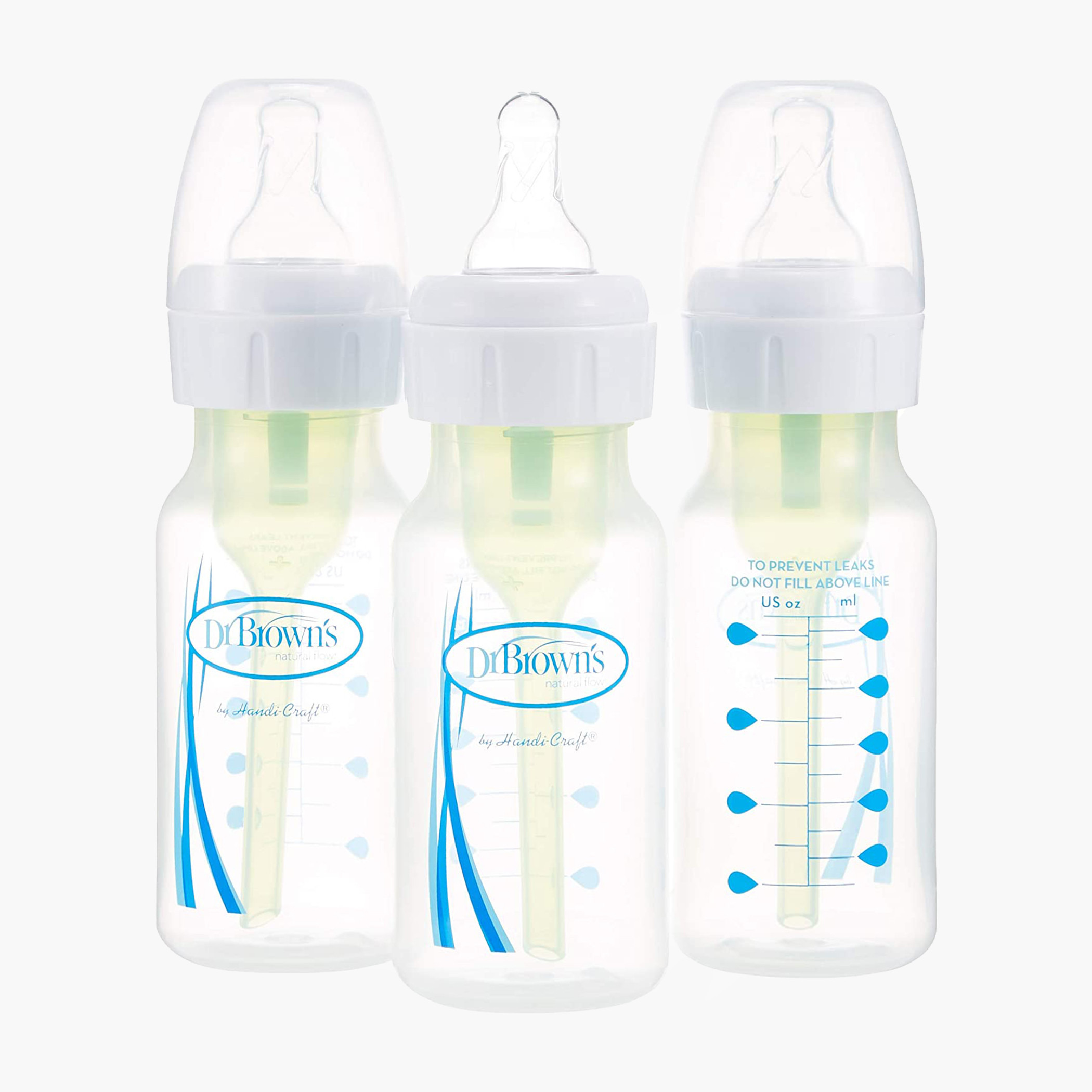 Dr. Brown's Natural Flow Feeding Bottle - Set of 3-baby-feeding-feedingbottles-bottlesandteats-image-1