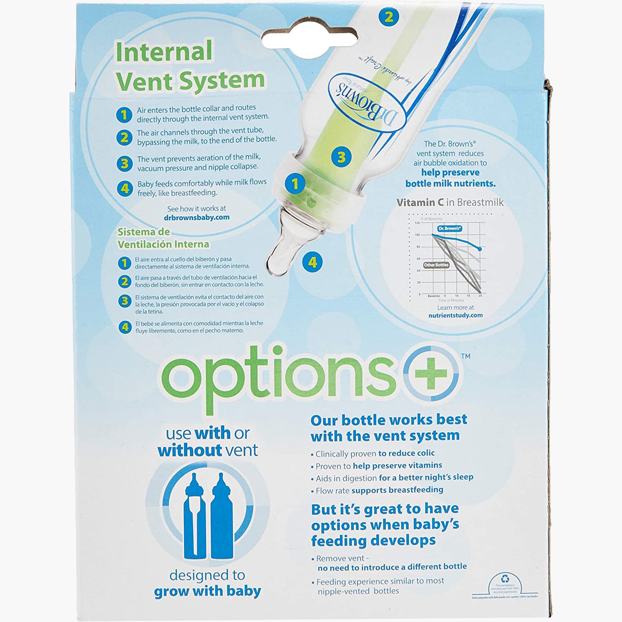 Dr. Brown's Natural Flow Feeding Bottle - Set of 3-baby-feeding-feedingbottles-bottlesandteats-image-5