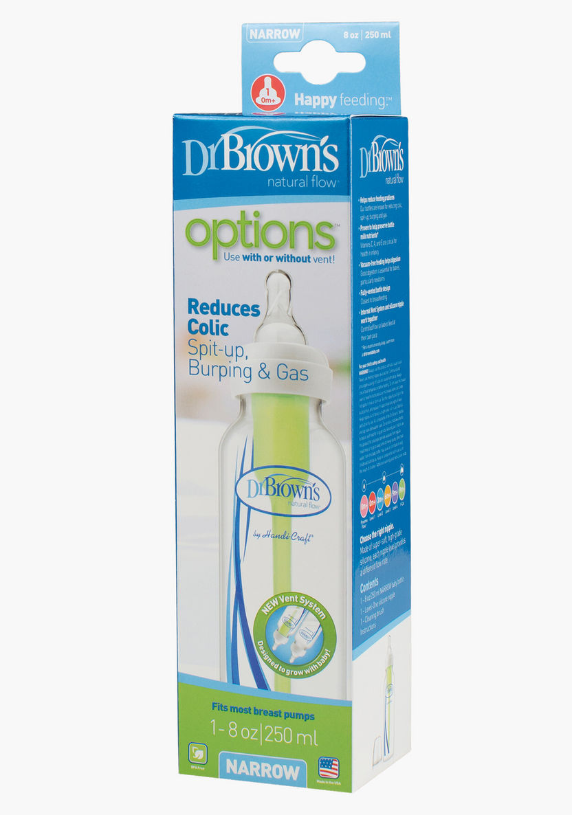 Dr. Brown's Feeding Bottle - 8 oz-Bottles and Teats-image-1
