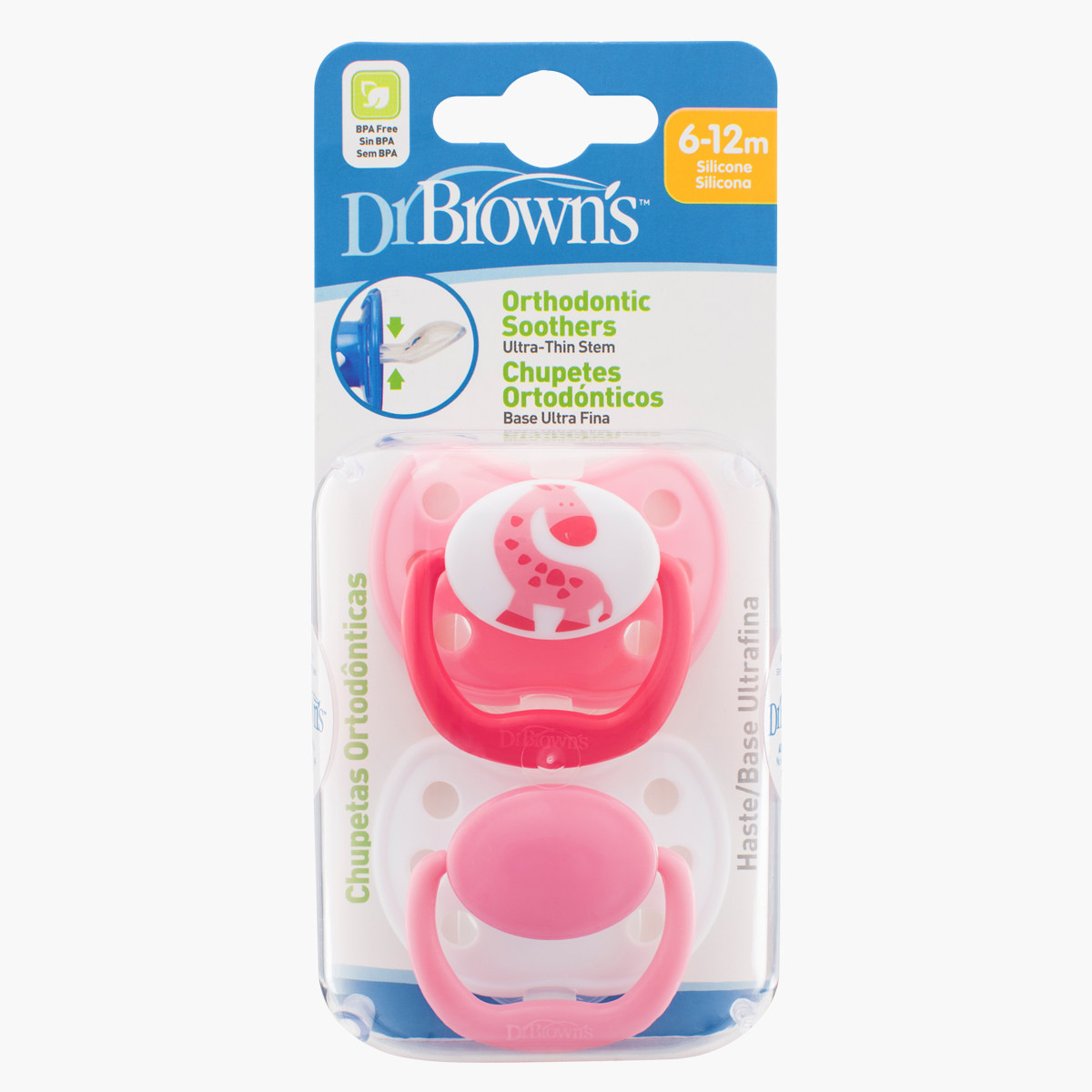 Dr. Brown's Baby Pacifier - Set of 2-baby-feeding-pacifiers-image-3
