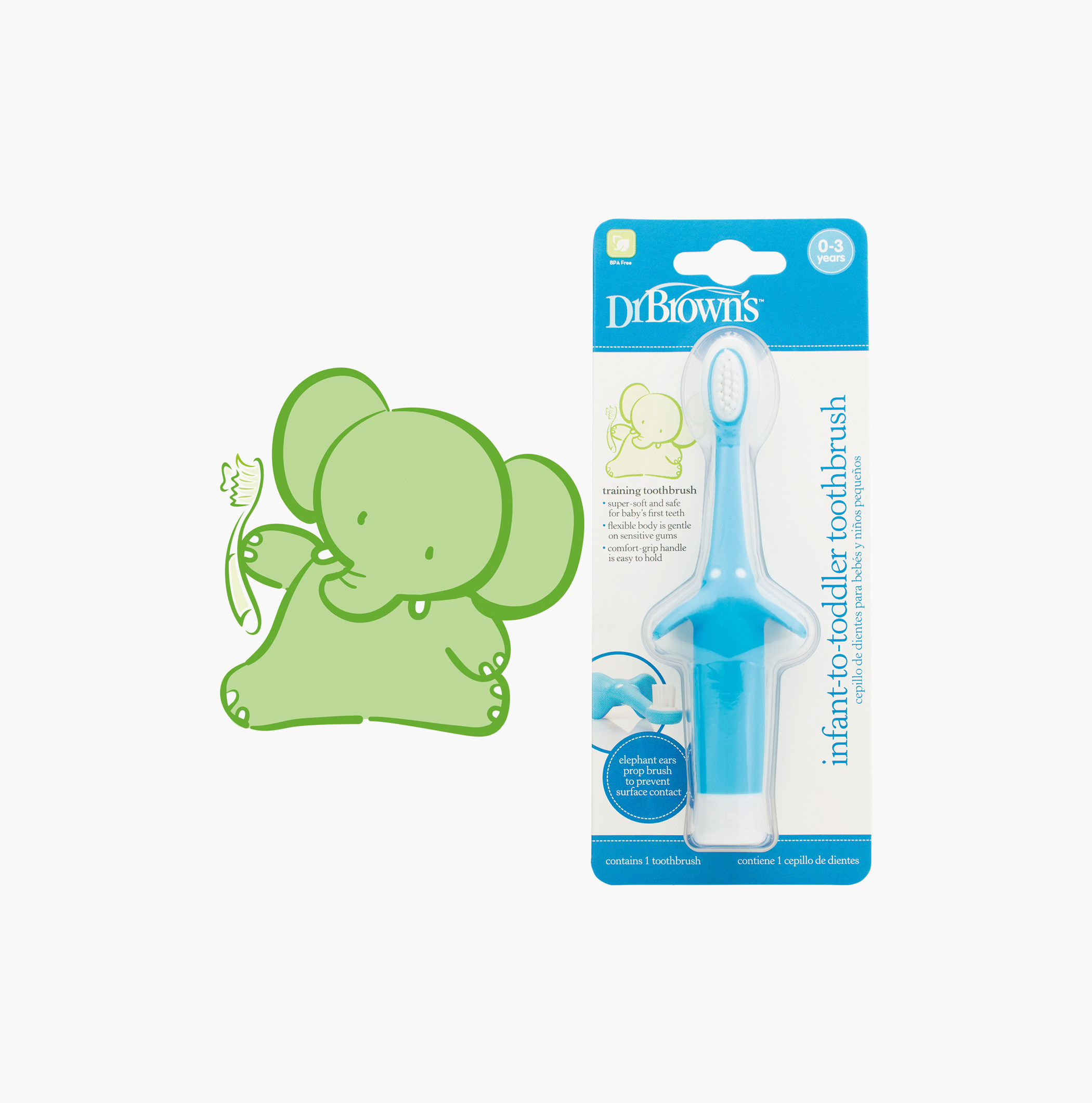 Dr. Brown's Tooth Brush -baby-bathandcare-oralcare-image-1