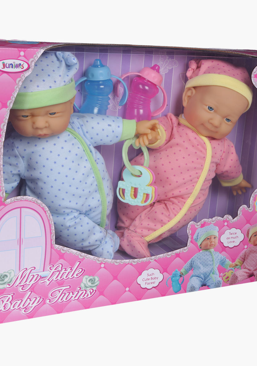 Juniors My Little Baby Twins-Dolls and Playsets-image-3