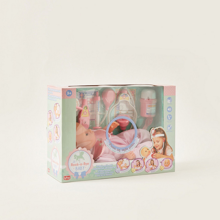 Baby Doll with Medical Accessories Set