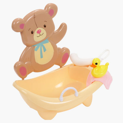 Baby Doll and Bath Accessory Playset
