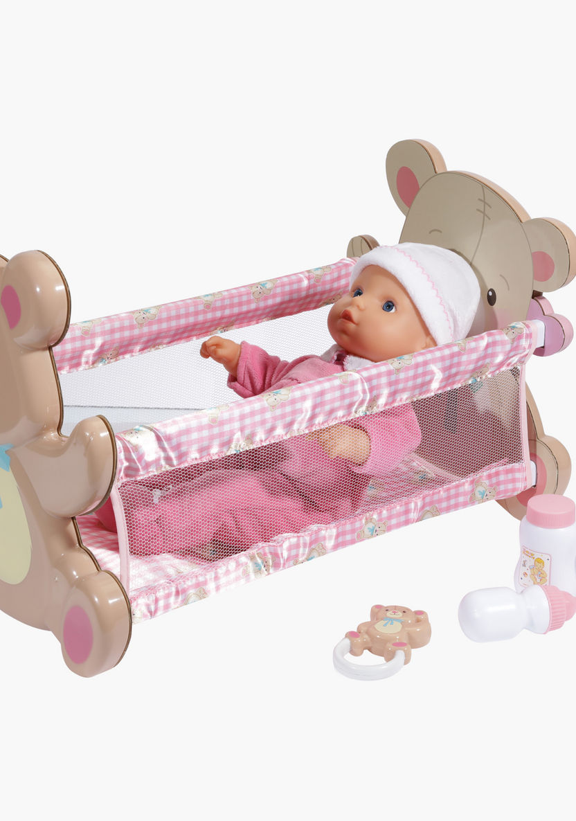 Rock-a-Bye Baby Doll and Crib Set-Dolls and Playsets-image-0