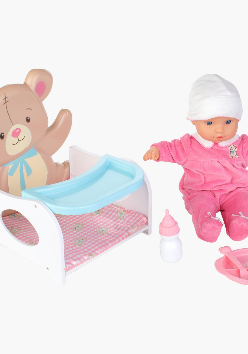 Lotus Baby Doll with Feeding Accessories-Dolls and Playsets-image-0