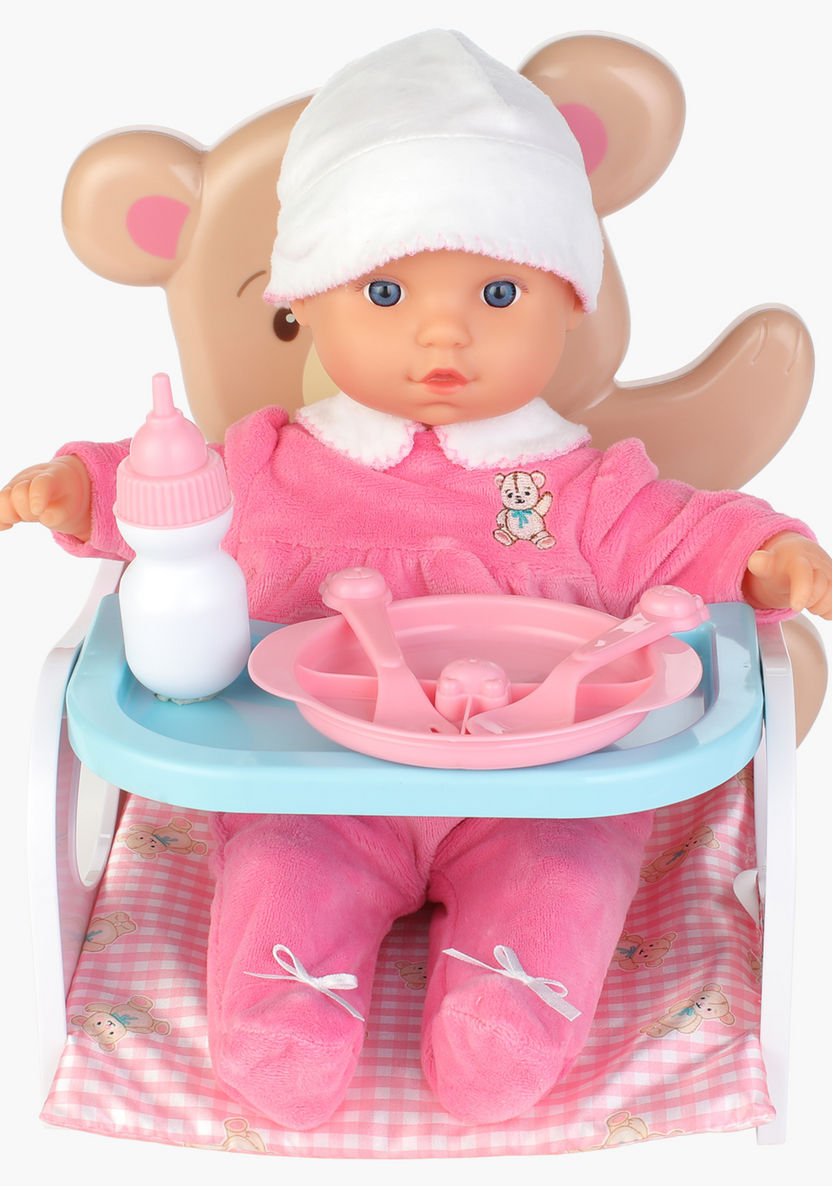 Lotus Baby Doll with Feeding Accessories-Dolls and Playsets-image-1