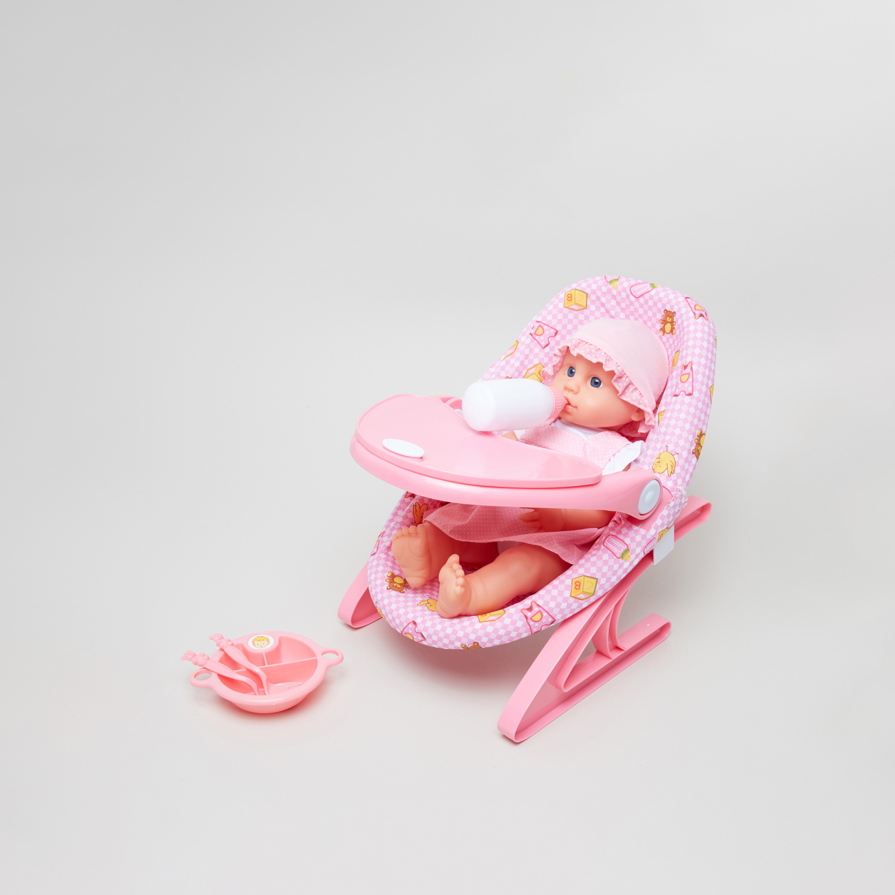 دمية طفلة 5 في 1 مع مجموعة إكسسوارات من نورسوري-toys-dollsandplaysets-dollplaysets-image-3