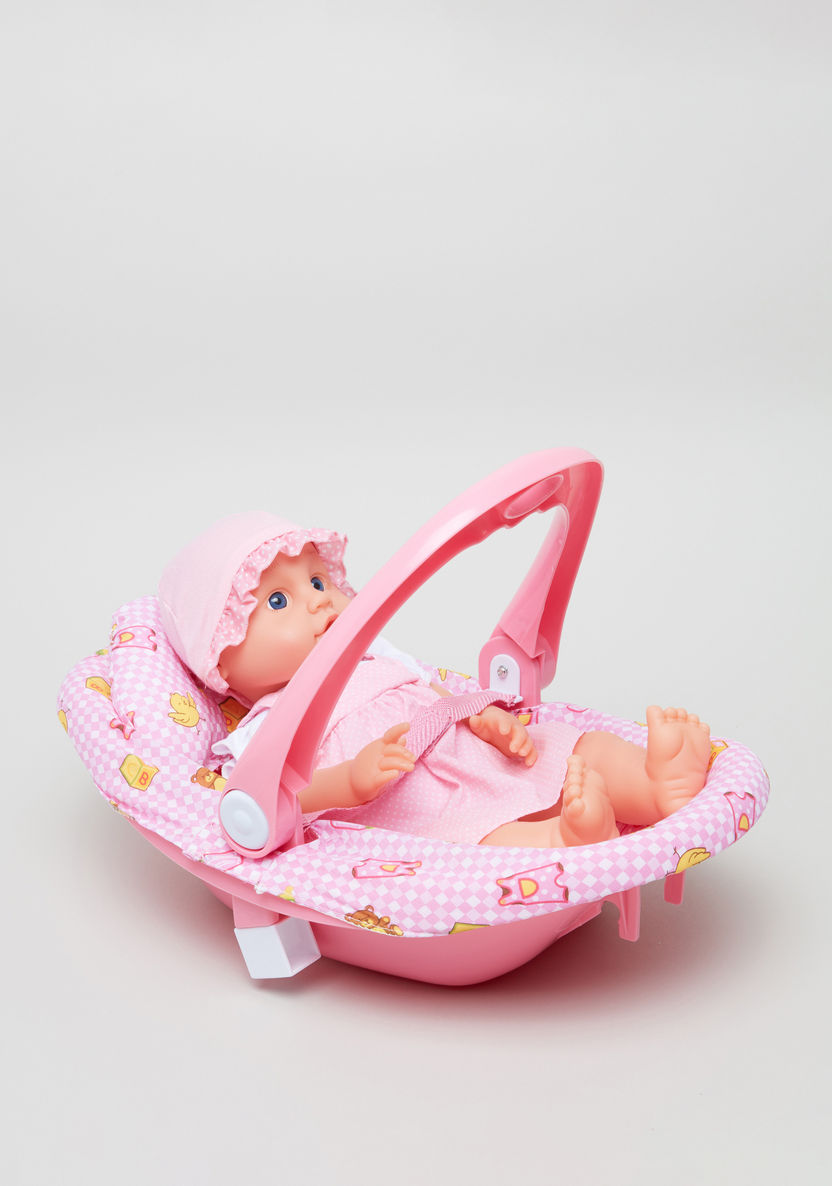 Nursery Baby Doll Playset with 5-in-1 Accessories-Gifts-image-4
