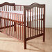 Giggles Jolie Wooden Crib with Three Adjustable Heights - Brown (Up to 3 years)-Baby Cribs-thumbnail-9