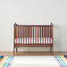Giggles Jolie Wooden Crib with Three Adjustable Heights - Brown (Up to 3 years)-Baby Cribs-thumbnail-1