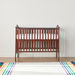 Giggles Jolie Wooden Crib with Three Adjustable Heights - Brown (Up to 3 years)-Baby Cribs-thumbnail-3