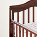 Giggles Jolie Wooden Crib with Three Adjustable Heights - Brown (Up to 3 years)-Baby Cribs-thumbnail-7