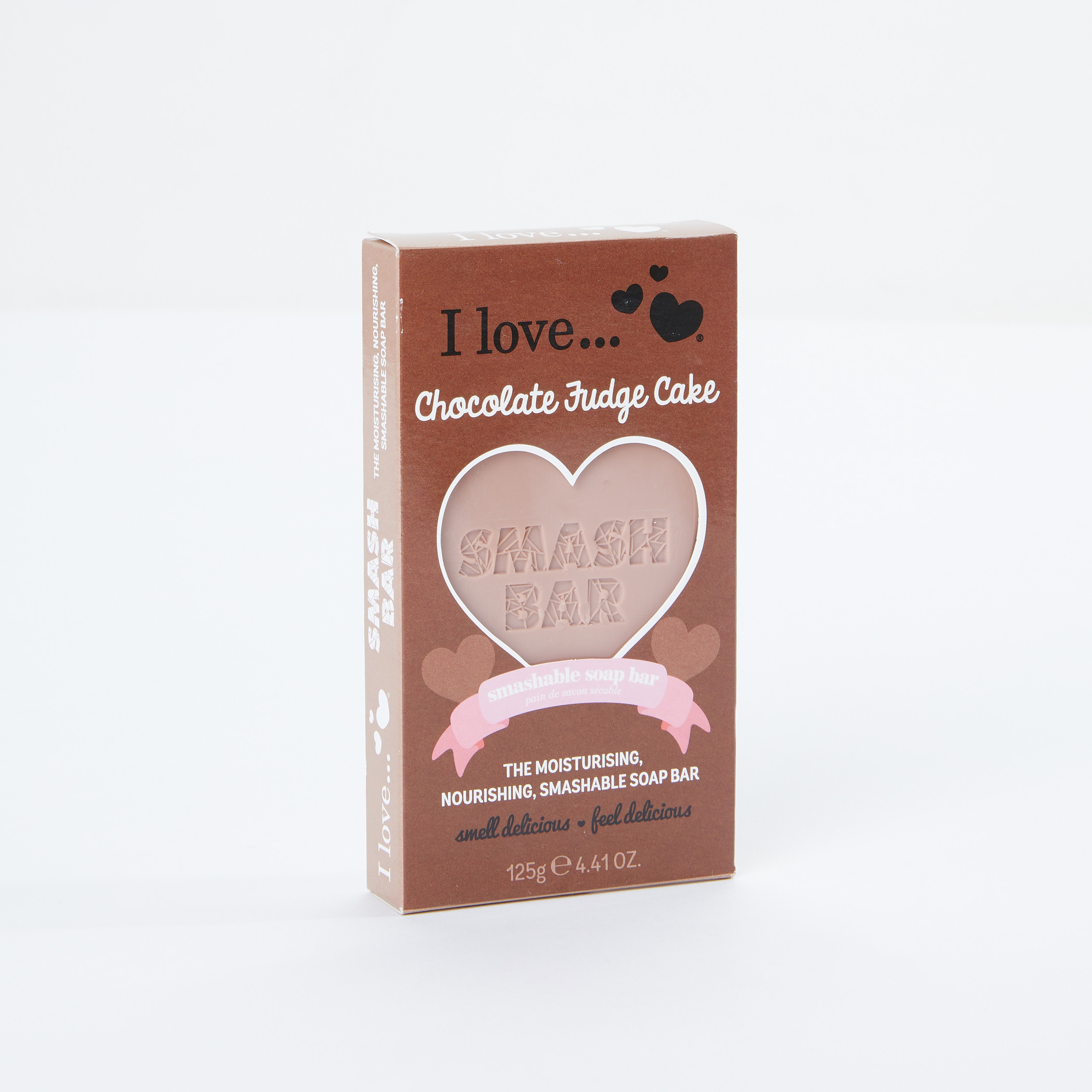 I LOVE...Smashable Chocolate Fudge Cake Soap Bar - 125 g-beautyandpersonalcare-bathandbody-bathandshower-soaps-image-1