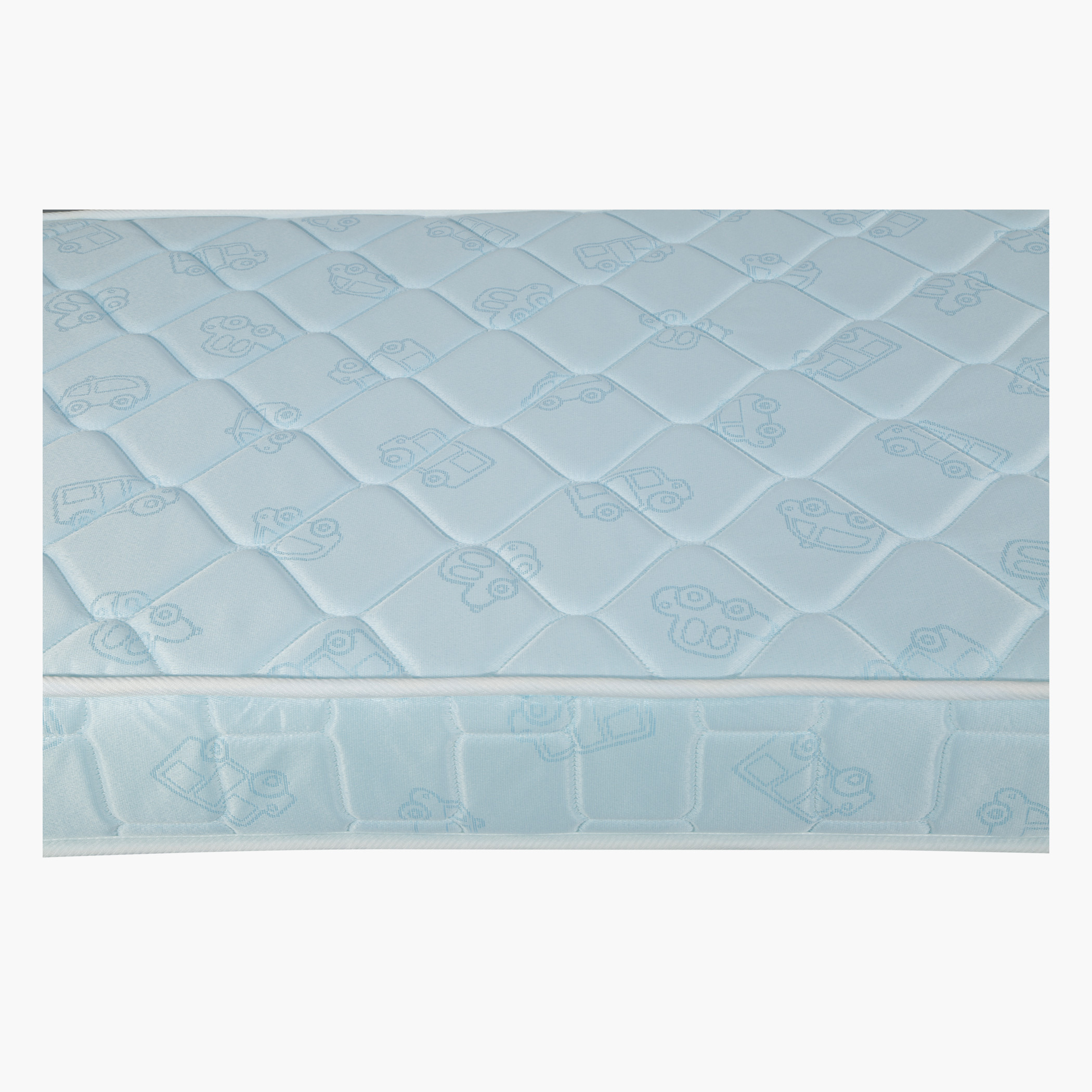 Juniors Crib Mattress - Blue  (132x68x14 cms)-baby-nursery-mattresses-image-3