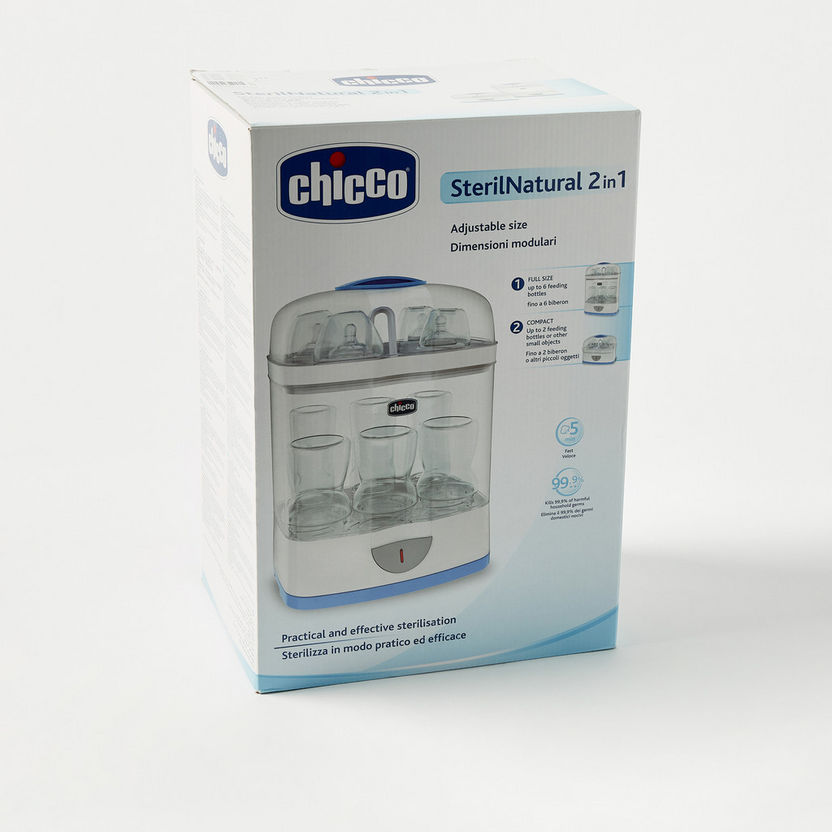 Chicco 6 Feeding Bottle Steriliser-Sterilizers and Warmers-image-6