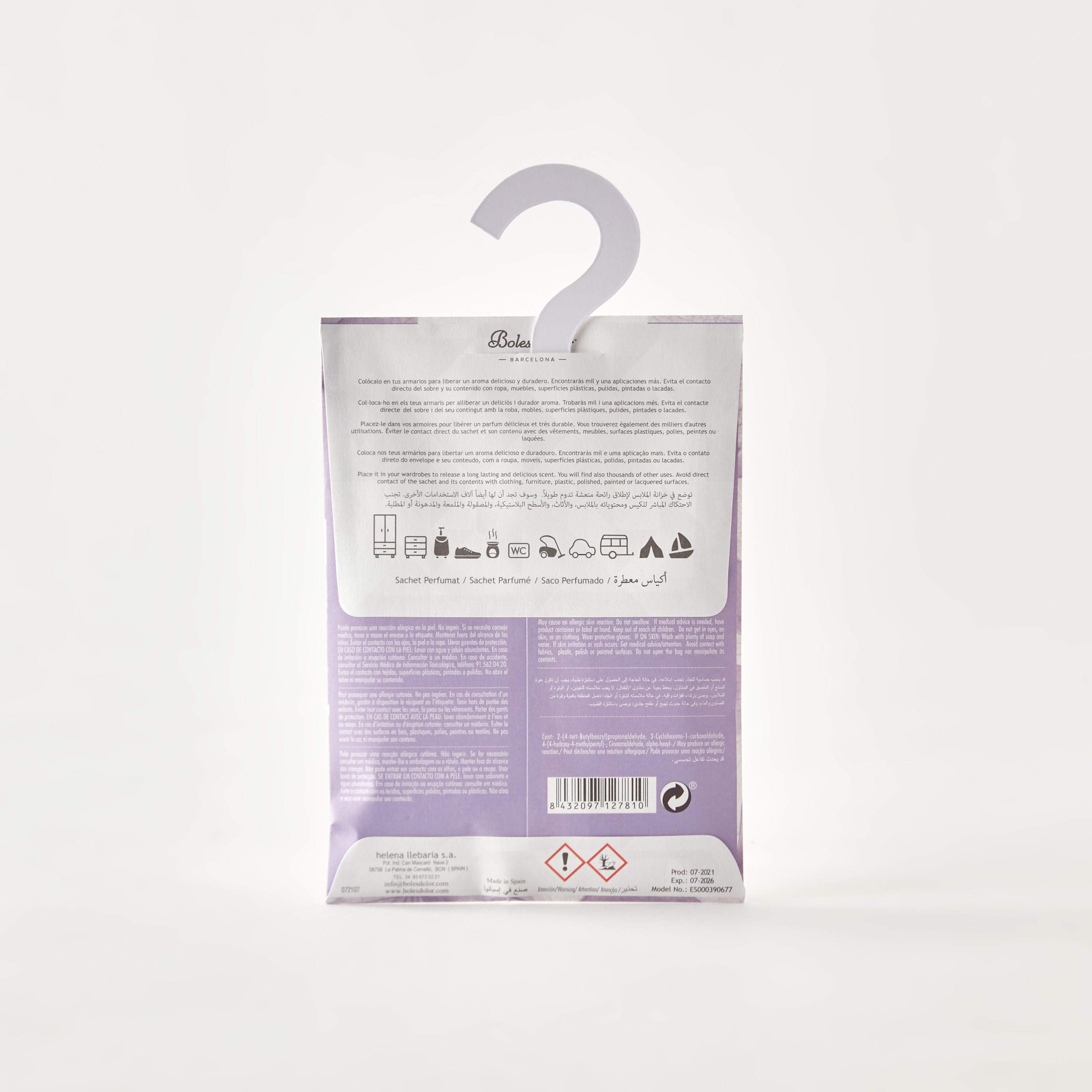 Boles d' Olor Flor de Loto Scented Sachet - 90 ml-household-homefragrance-potpourri-image-2