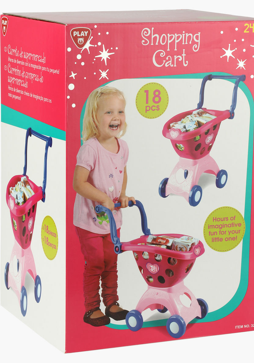 Playgo Supermarket Shopping Cart-Role Play-image-3