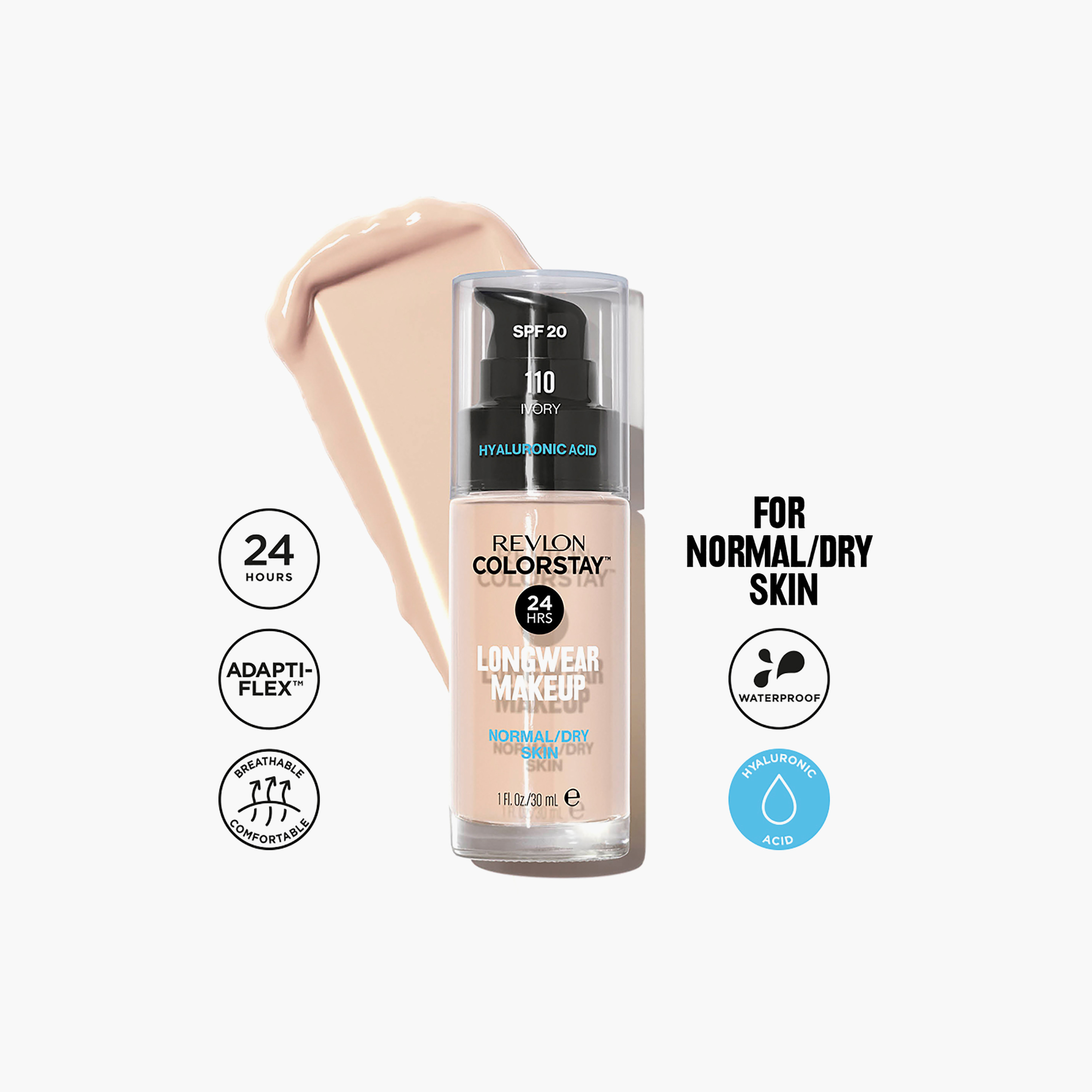 ريفلون كولور ستاي مكياج طويل الأمد للبشرة العادية أو الجافة 30 مل-beautyandpersonalcare-makeup-face-foundations-image-9