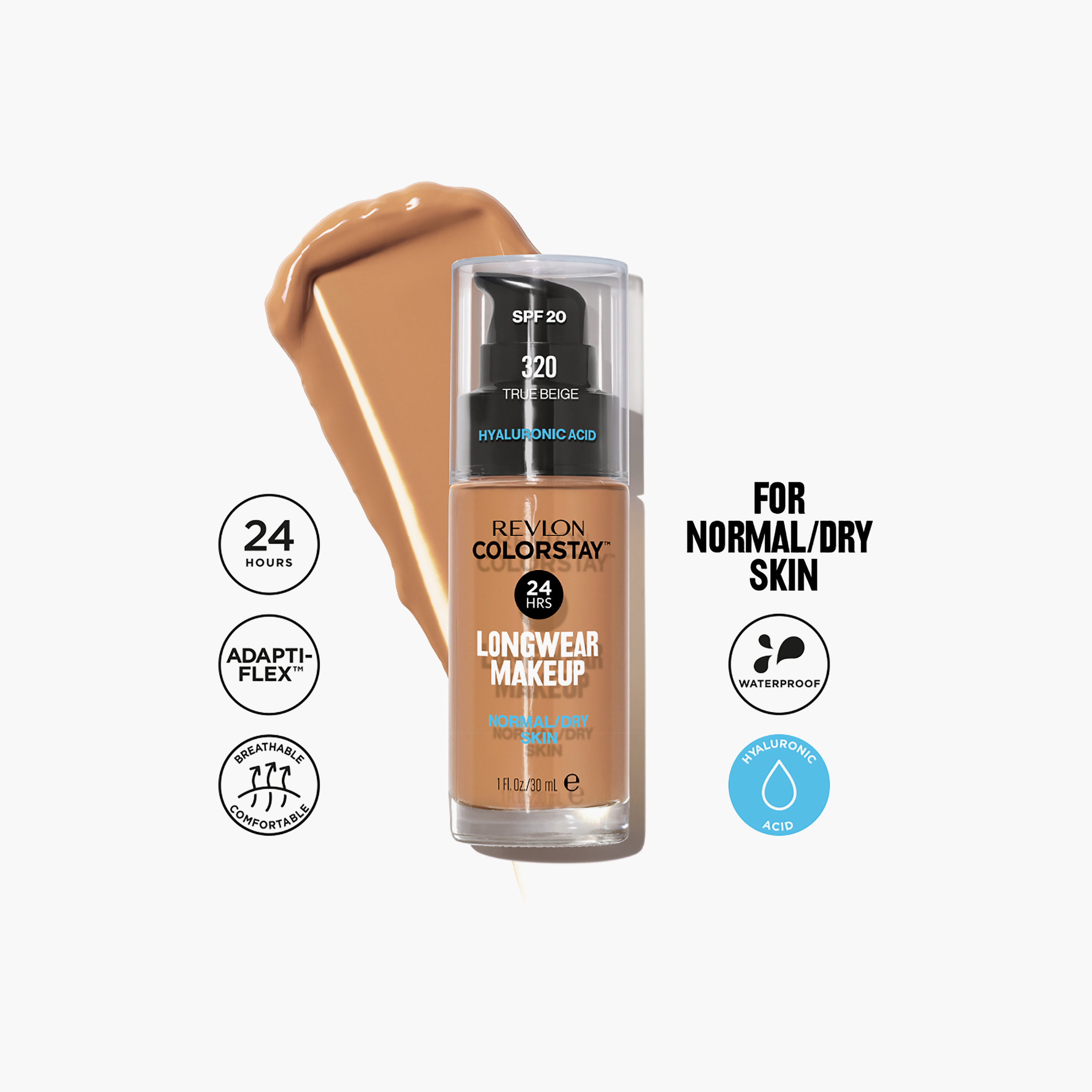 ريفلون كولور ستاي مكياج طويل الأمد للبشرة العادية أو الجافة 30 مل-beautyandpersonalcare-makeup-face-foundations-image-9