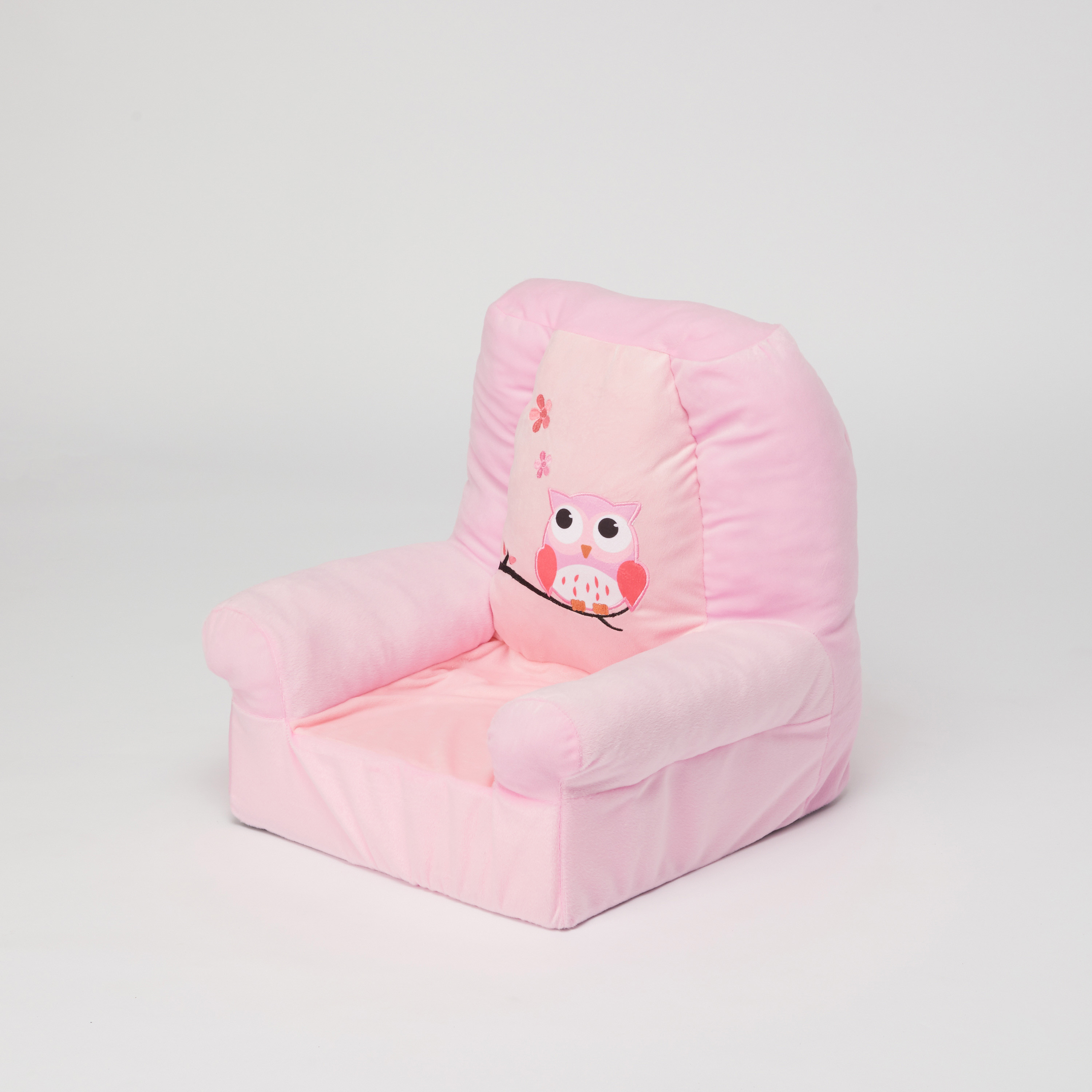 كنب أطفال بمقعد واحد مزين بطبعات بومة من جونيورز-baby-nursery-furniture-chairsandtables-image-1