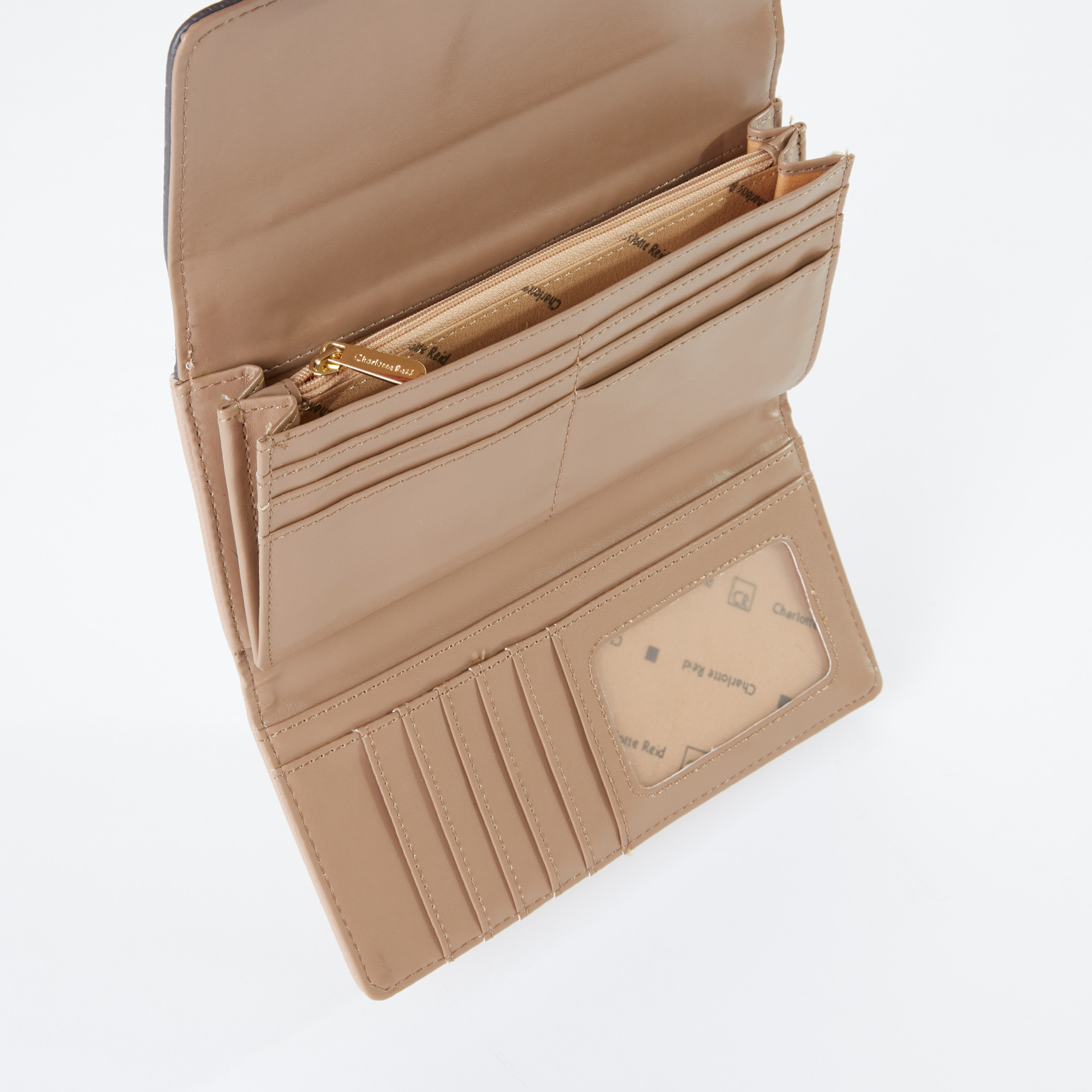 محفظة بتفاصيل خياطة بارزة من شارولت ريد-women-bagsandwallets-wallets-image-4