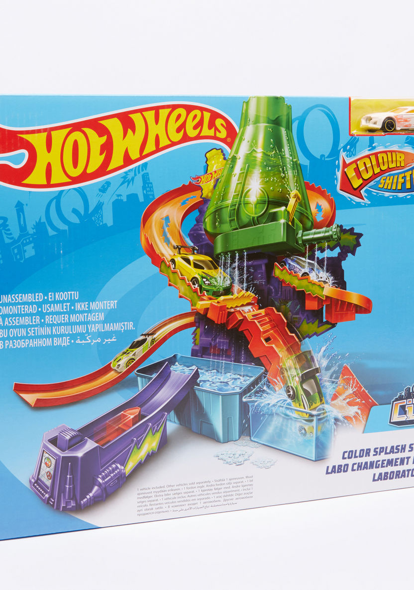 Hot Wheels Colour Shifters Playset-Scooters and Vehicles-image-4