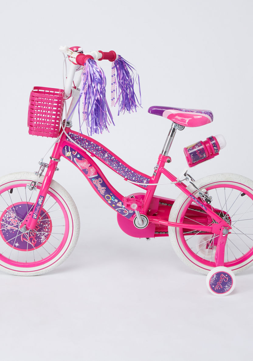 Barbie Printed Bicycle with Adjustable Seat-Bikes and Ride ons-image-0