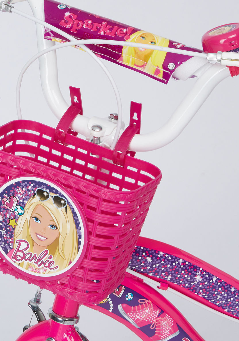 Barbie Printed Bicycle with Adjustable Seat-Bikes and Ride ons-image-1