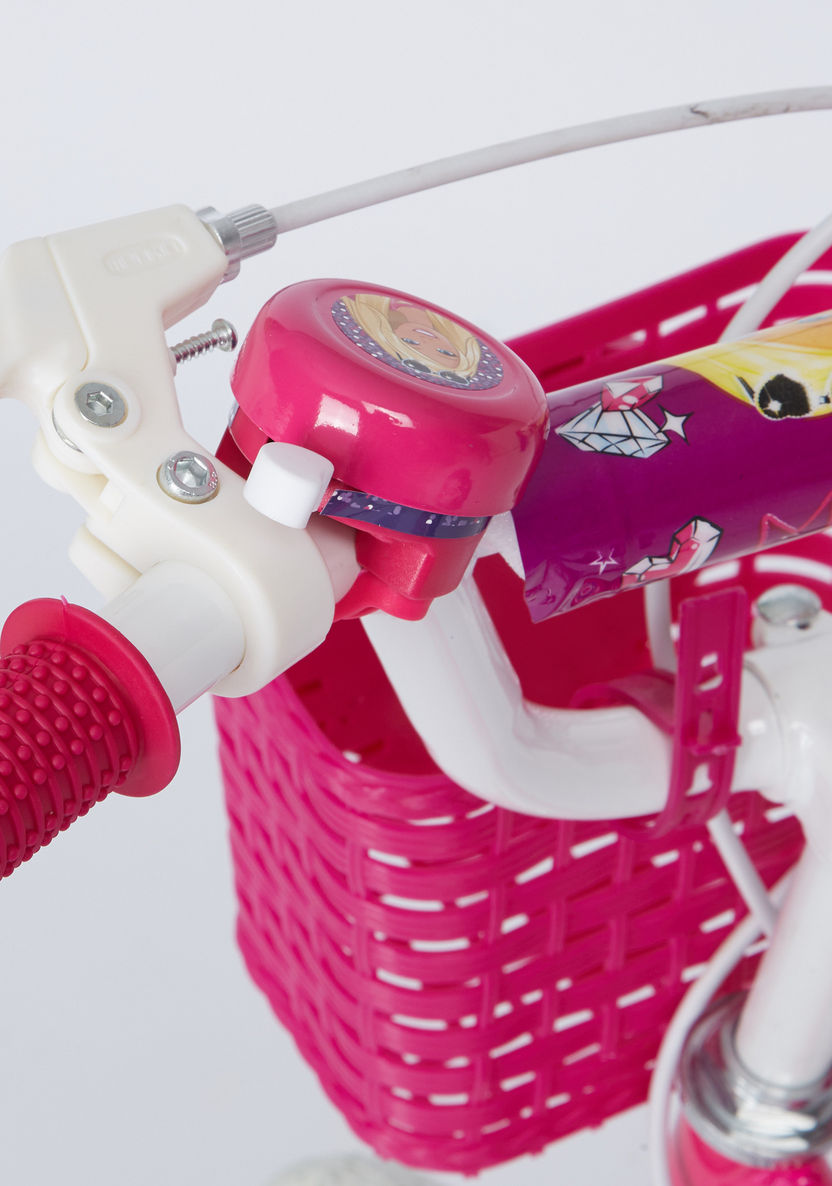 Barbie Printed Bicycle with Adjustable Seat-Bikes and Ride ons-image-2