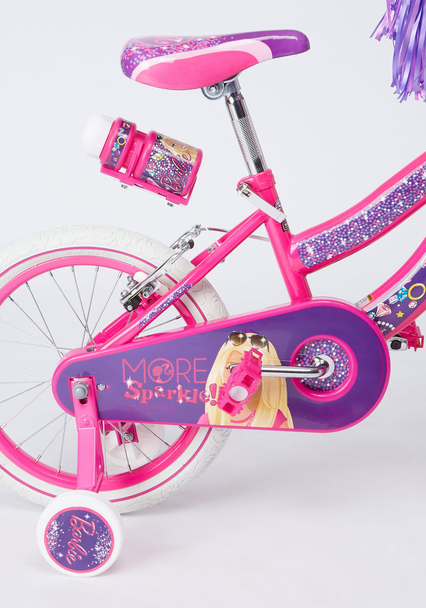 Barbie Printed Bicycle with Adjustable Seat-Bikes and Ride ons-image-3
