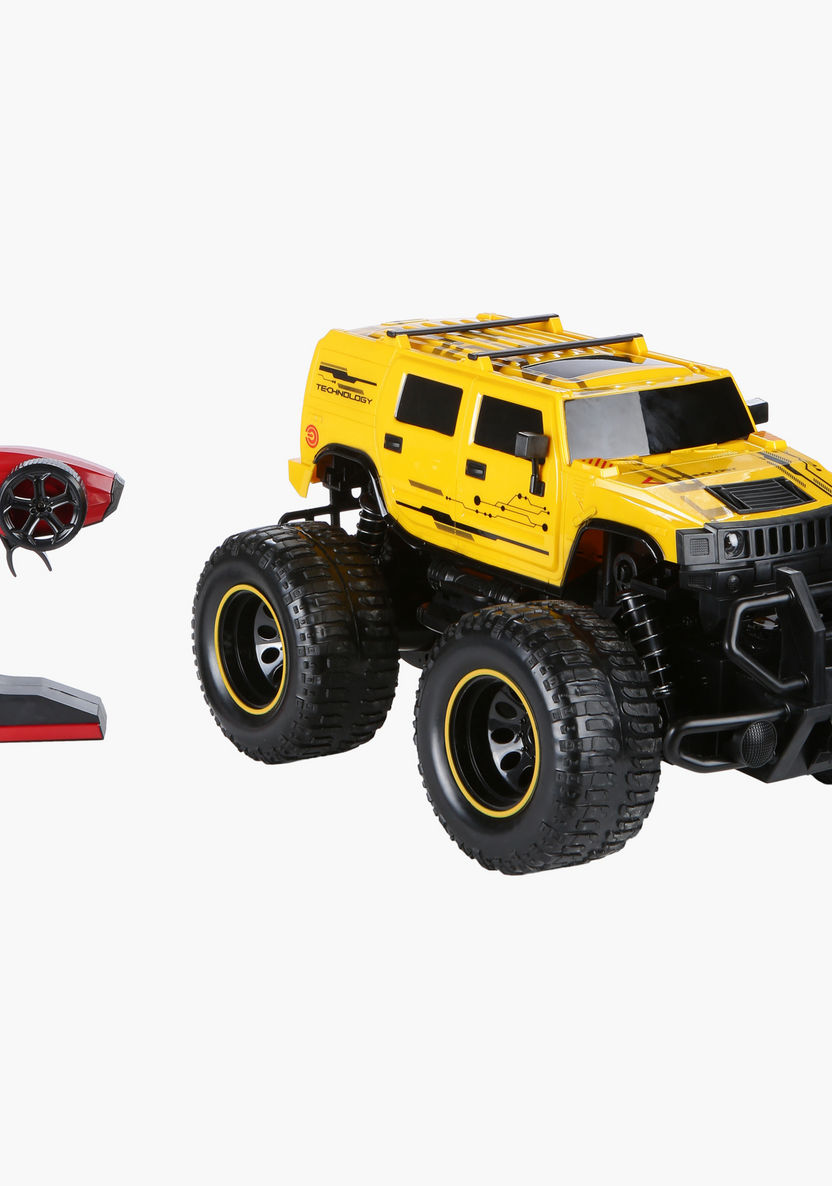 Juniors 2.4 GHz Big Wheel SUV 4 Functional Car-Remote Controlled Cars-image-0