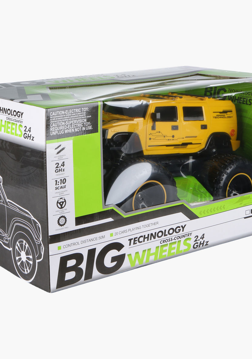 Juniors 2.4 GHz Big Wheel SUV 4 Functional Car-Remote Controlled Cars-image-4