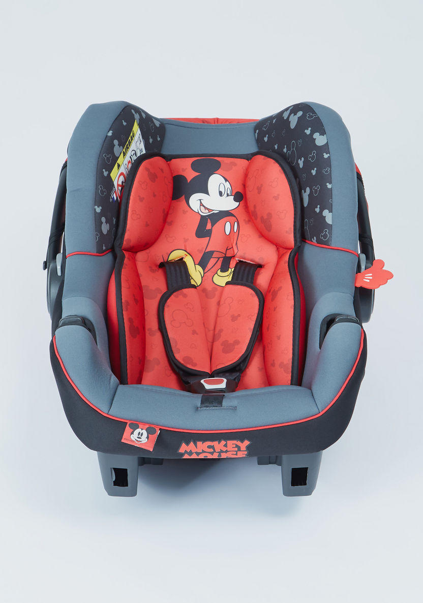 Mickey Mouse Print Beone Car Seat with Sun Canopy-Car Seats-image-4