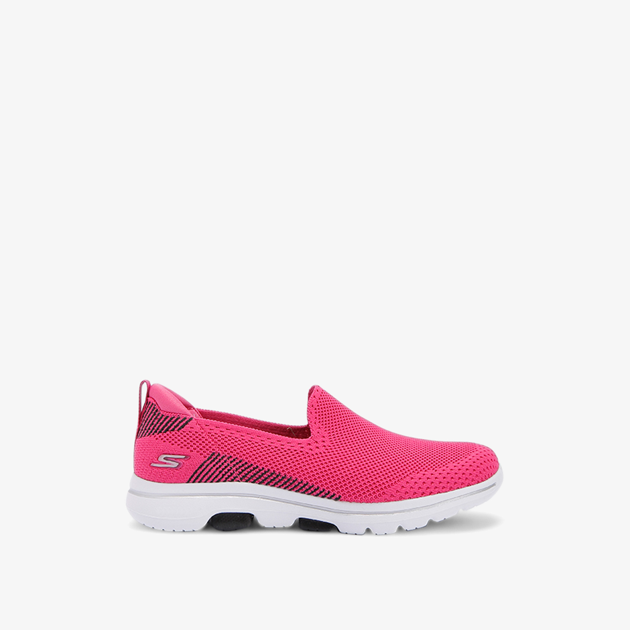 حذاء مشي نسائي من سكيتشرز جو ووك 5 مع غوغا مات بتبريد الهواء ذو مزخرف - 15900-PKBK-sports-women-shoes-image-1