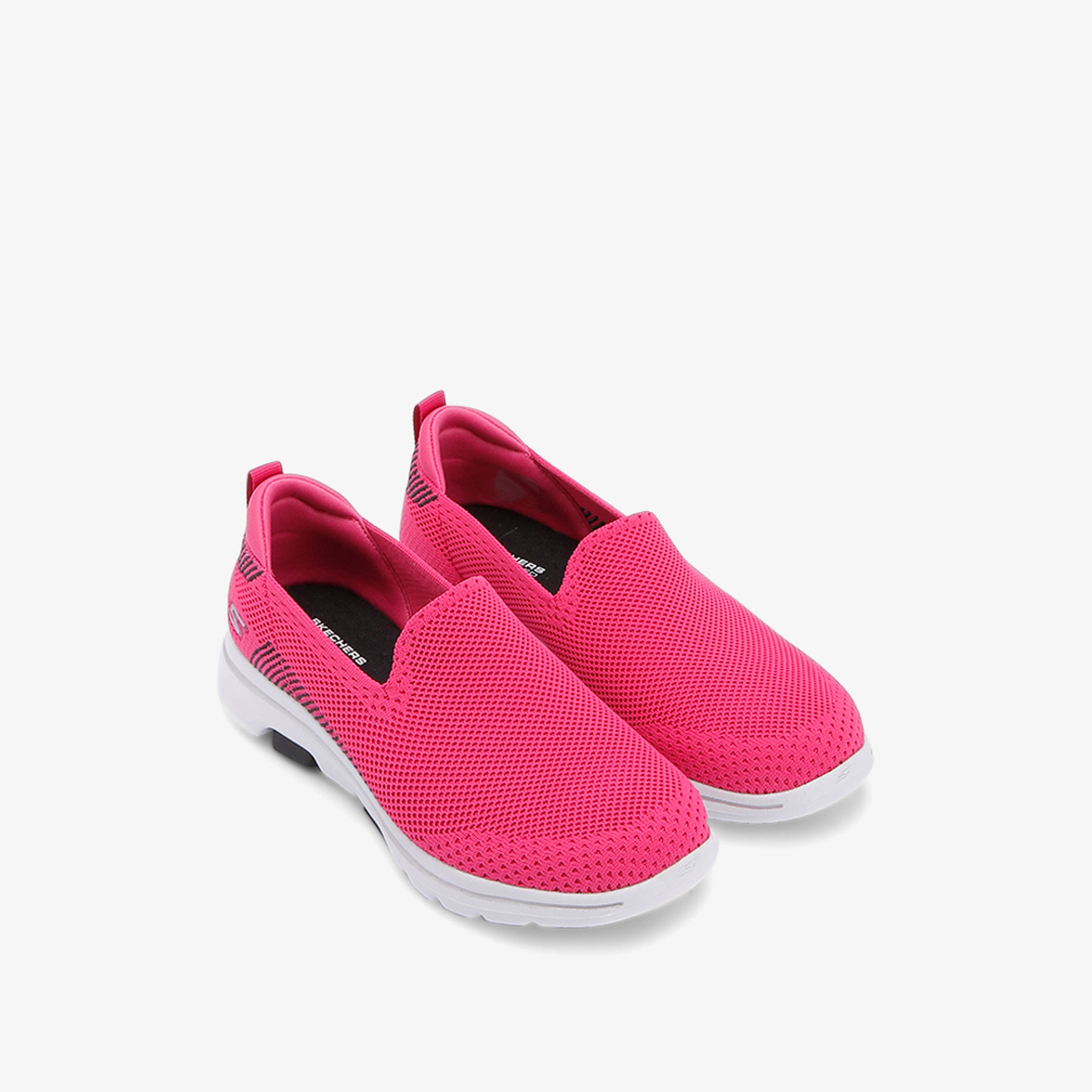 حذاء مشي نسائي من سكيتشرز جو ووك 5 مع غوغا مات بتبريد الهواء ذو مزخرف - 15900-PKBK-sports-women-shoes-image-2