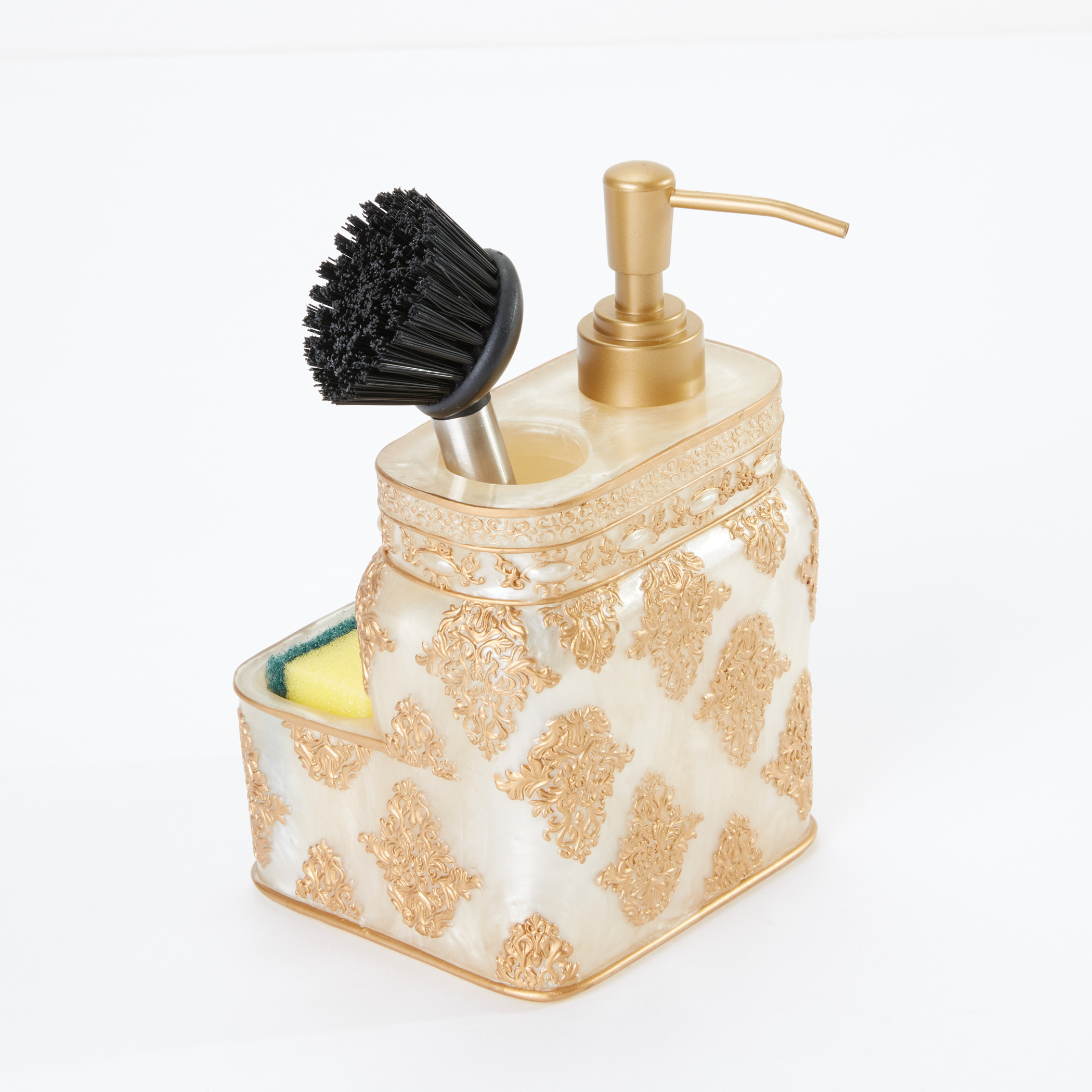 موزّع صابون مزيّن صوفيا-household-bathandlaundry-bathaccessories-soapdishesanddispensers-image-3