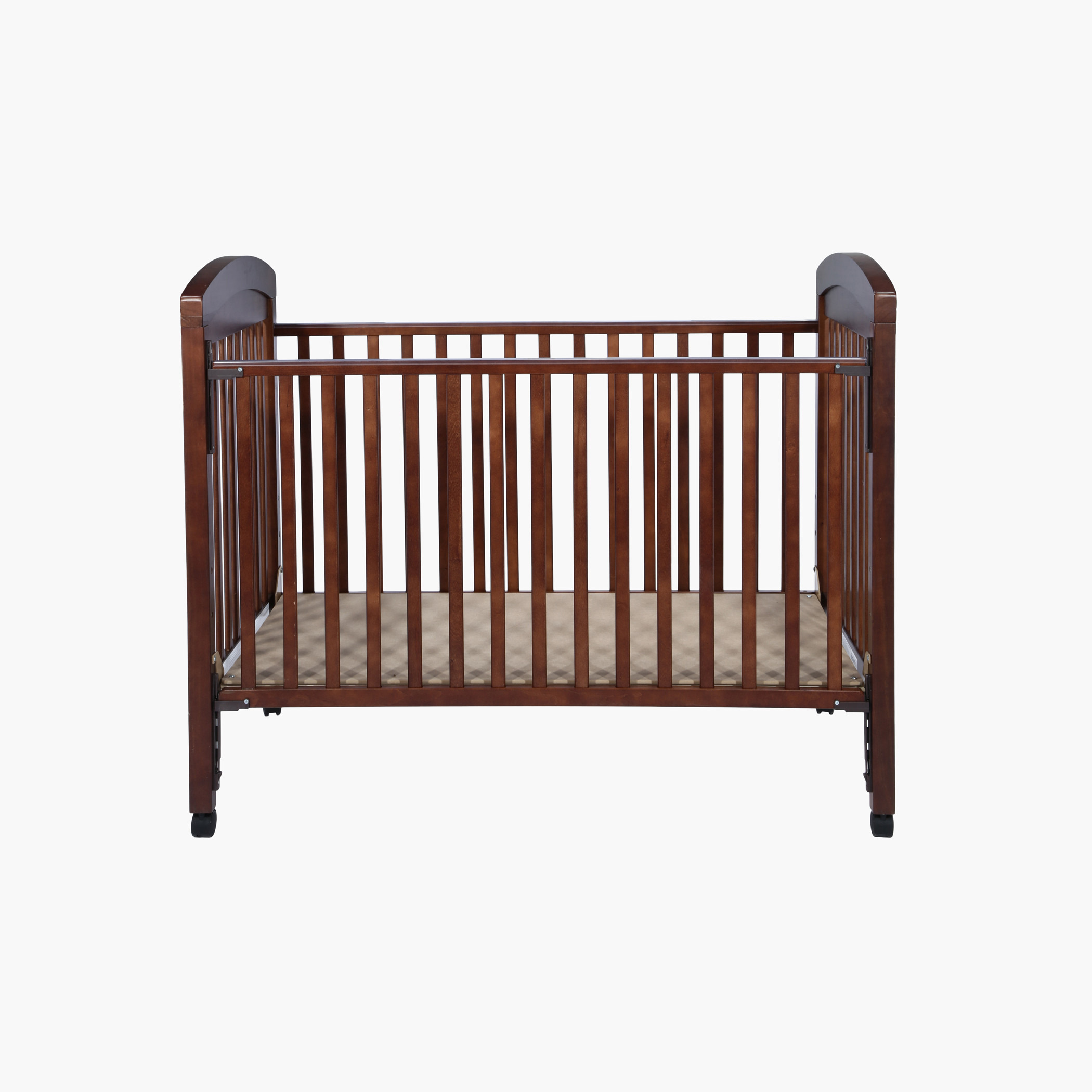 Brown store baby crib