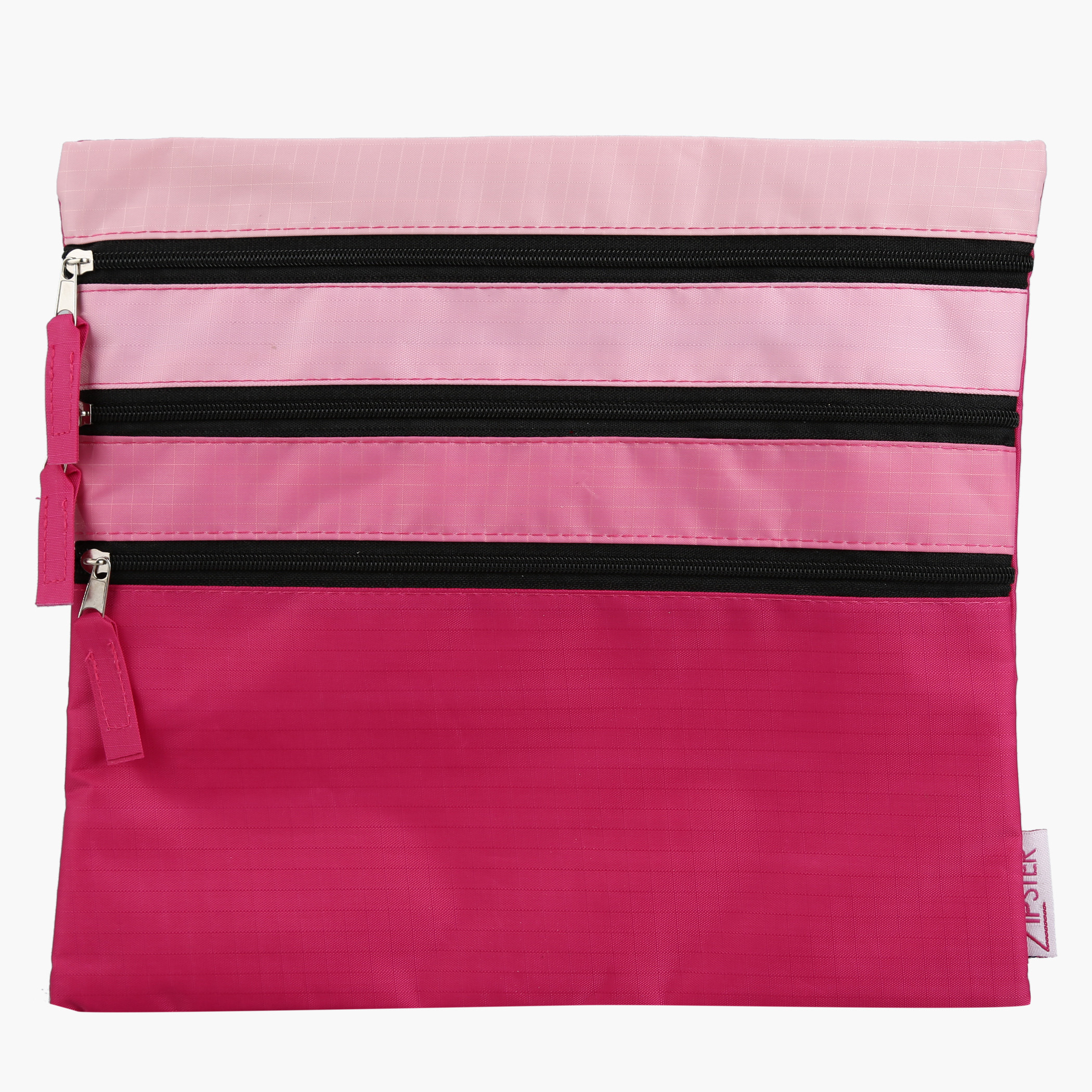 Zipster Triple Zip Pouch-beautyandpersonalcare-makeup-brushesandaccessories-makeuppouches-image-1