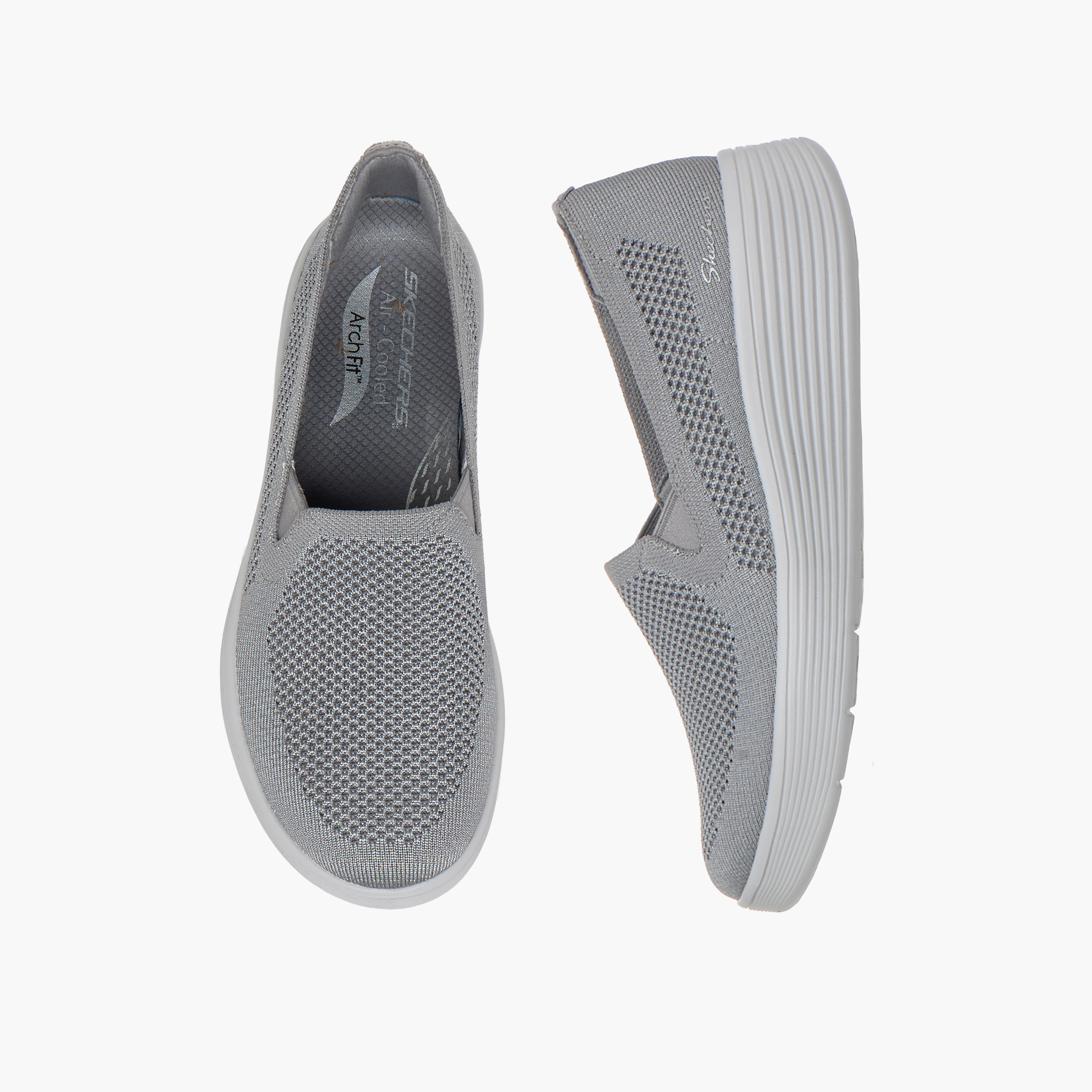 سكيتشرز- حذاء رياضي للنساء آرك فيت لاجونا سهل الارتداء وكاحل منخفض 159089 | OE-sports-women-shoes-image-1