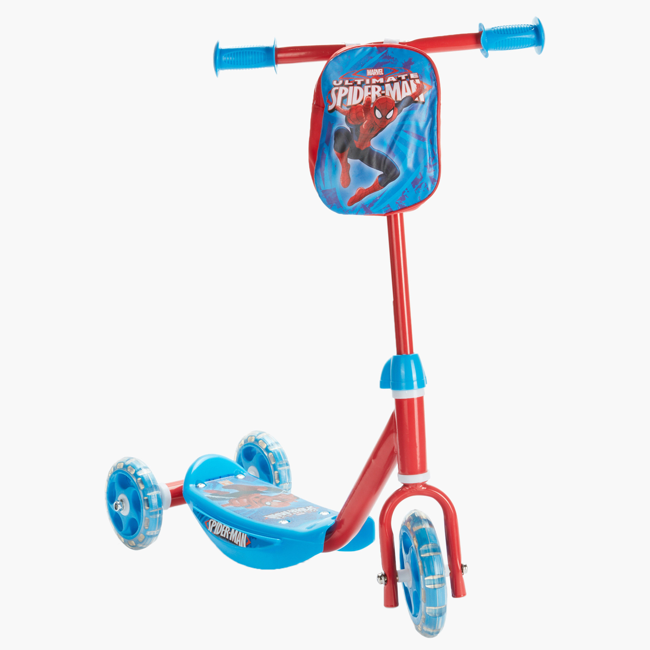 سكوتر أطفال بـ3 عجلات سبايدرمان-toys-outdoor-scooters-image-1