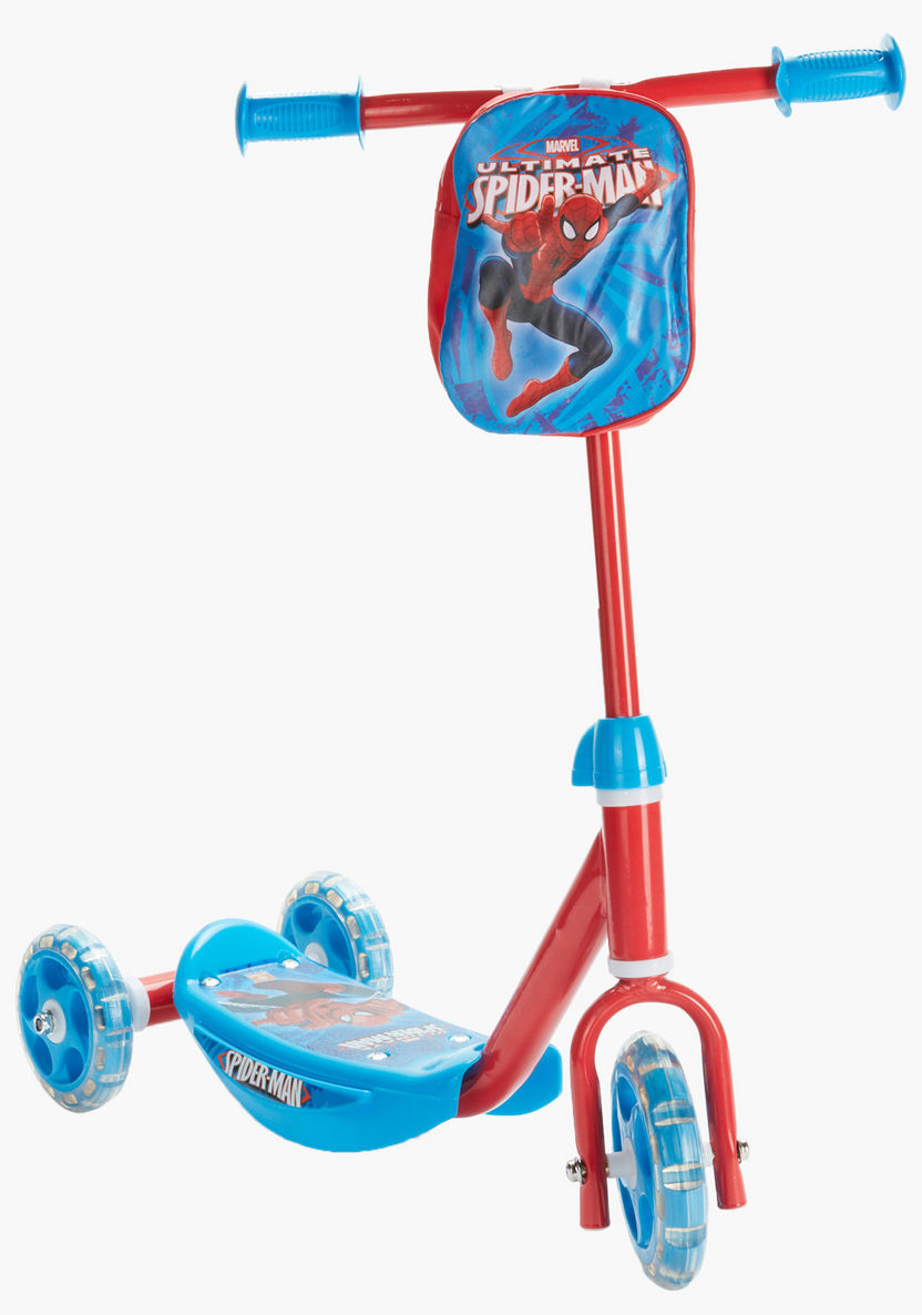 Spider-Man Kids Scooter with Three Wheels-Bikes and Ride ons-image-0
